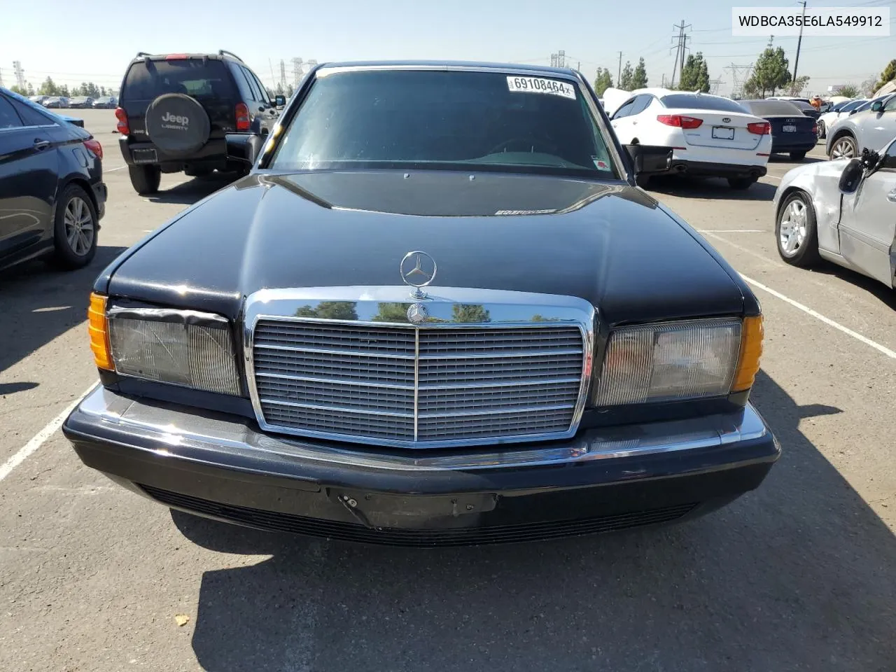 1990 Mercedes-Benz 420 Sel VIN: WDBCA35E6LA549912 Lot: 69108464