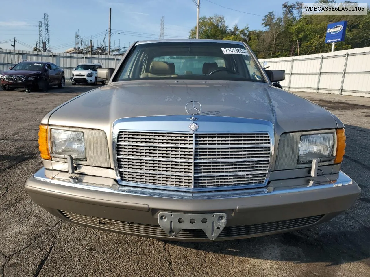 WDBCA35E6LA502105 1990 Mercedes-Benz 420 Sel