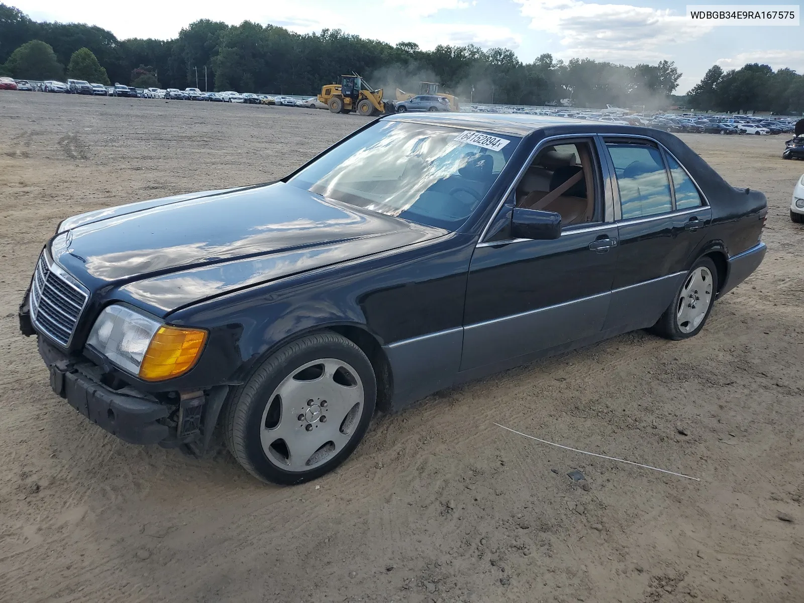 1994 Mercedes-Benz S 350D VIN: WDBGB34E9RA167575 Lot: 64152894