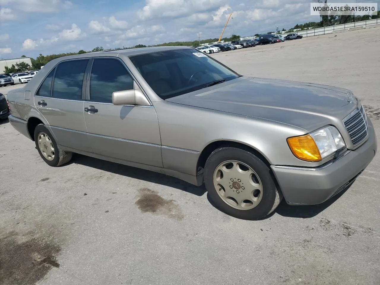 1994 Mercedes-Benz S 500 VIN: WDBGA51E3RA159510 Lot: 74456224