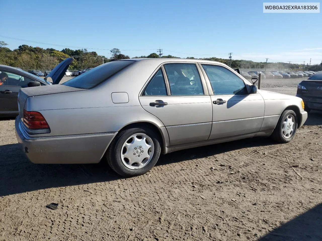 1994 Mercedes-Benz S 320 VIN: WDBGA32EXRA183306 Lot: 76514554