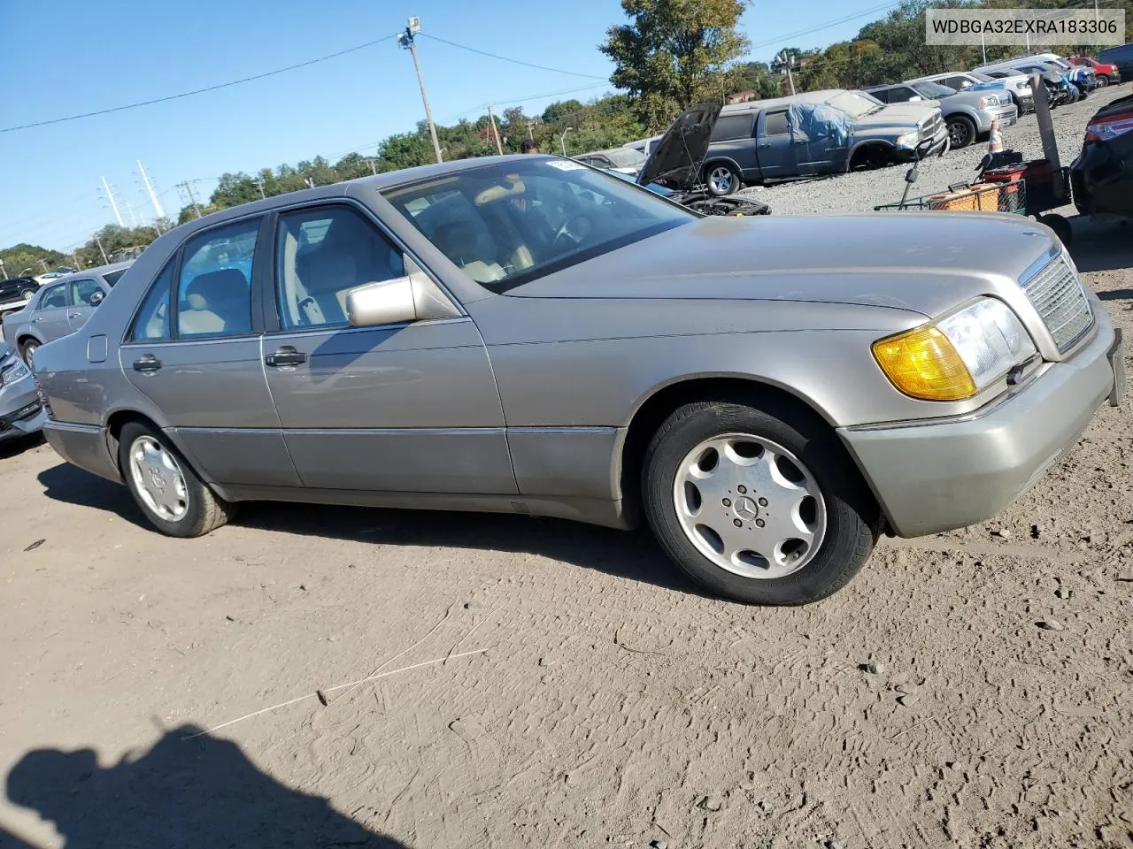 1994 Mercedes-Benz S 320 VIN: WDBGA32EXRA183306 Lot: 76514554