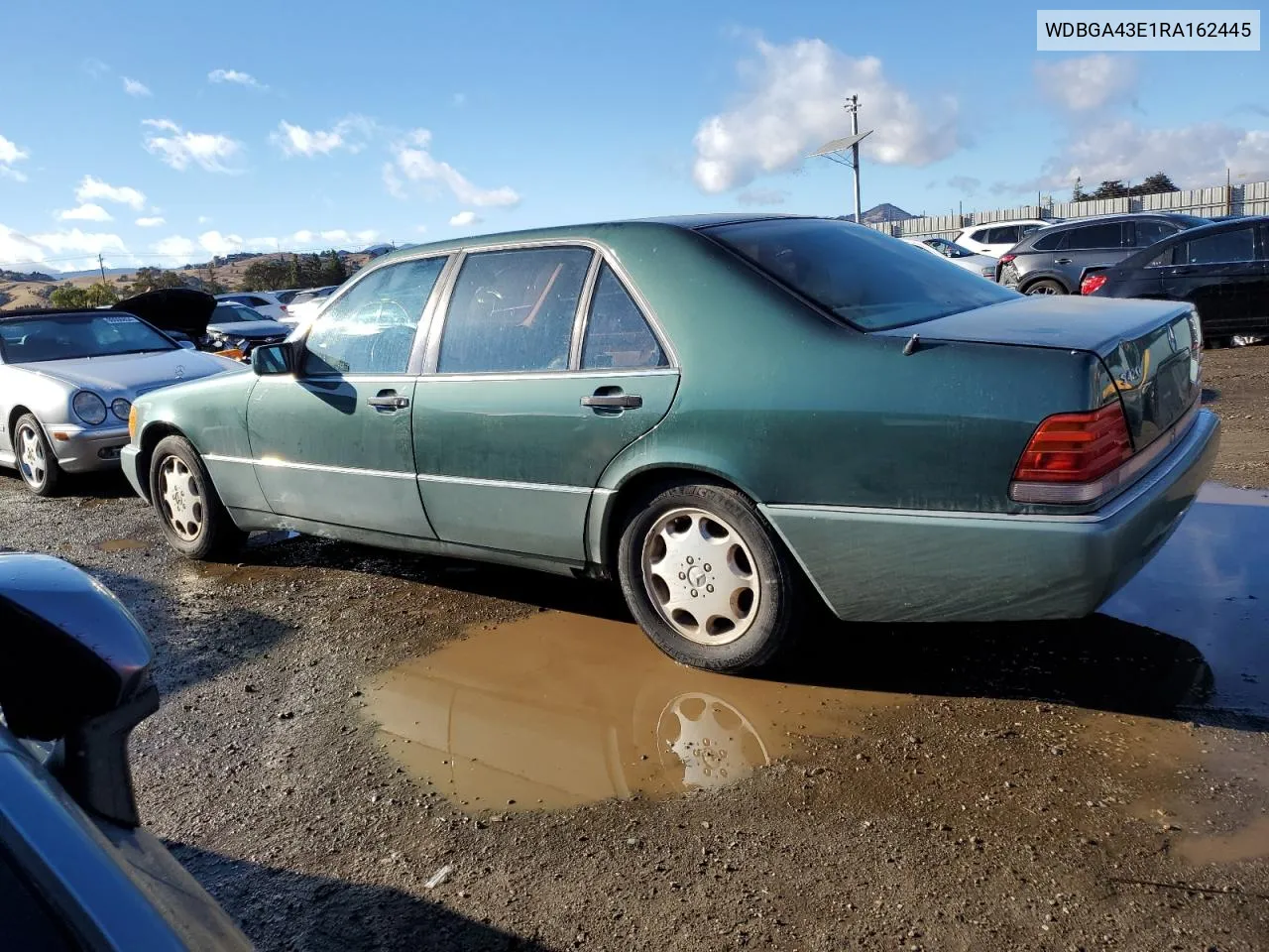 1994 Mercedes-Benz S 420 VIN: WDBGA43E1RA162445 Lot: 80346564