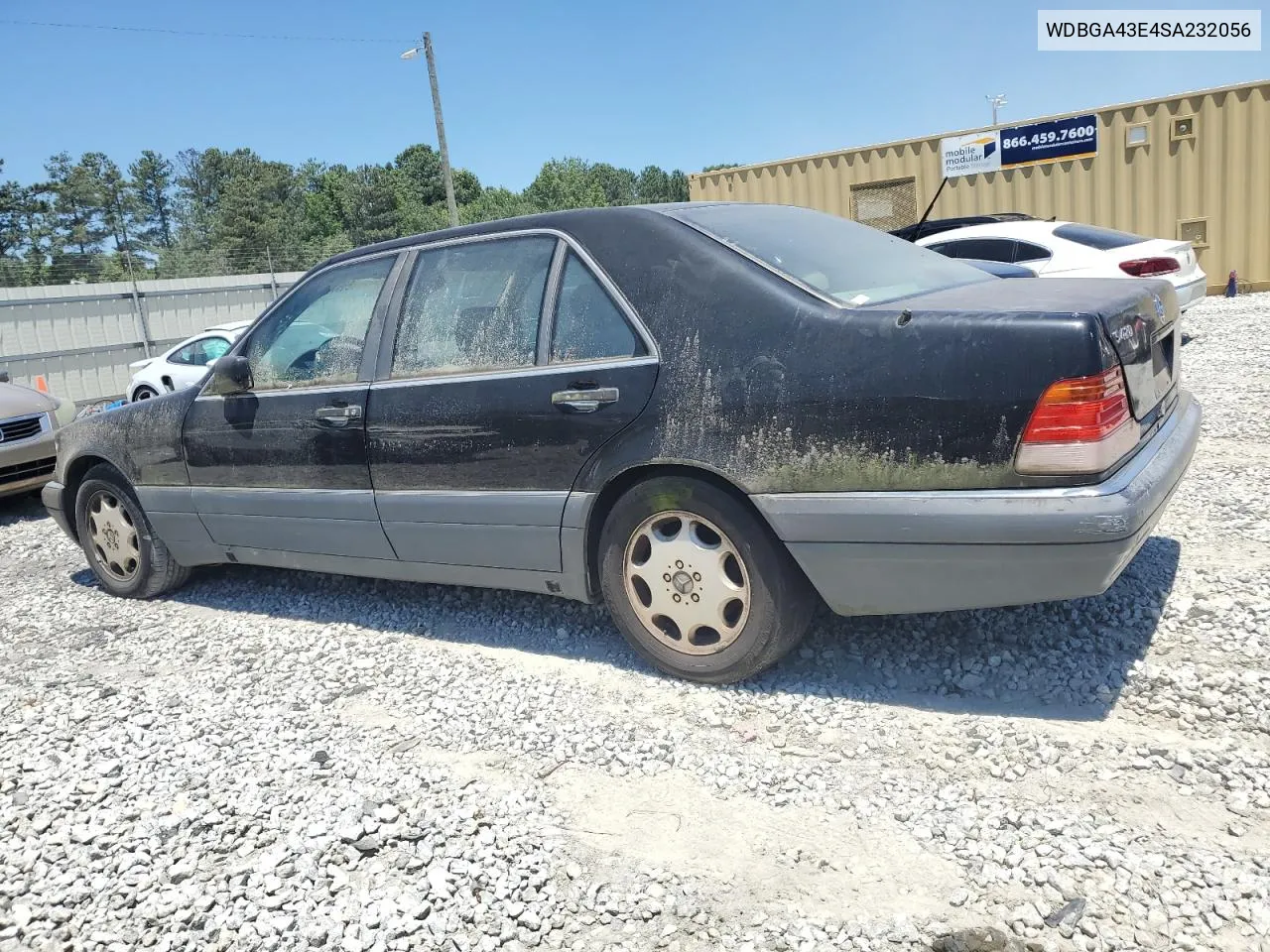 1995 Mercedes-Benz S 420 VIN: WDBGA43E4SA232056 Lot: 60573924