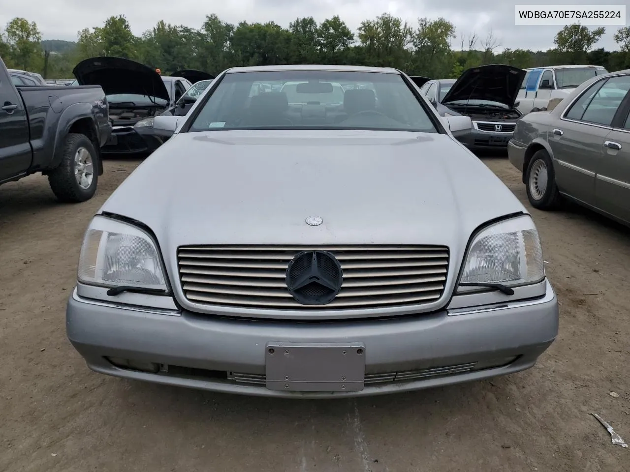 1995 Mercedes-Benz S 500 VIN: WDBGA70E7SA255224 Lot: 70539574