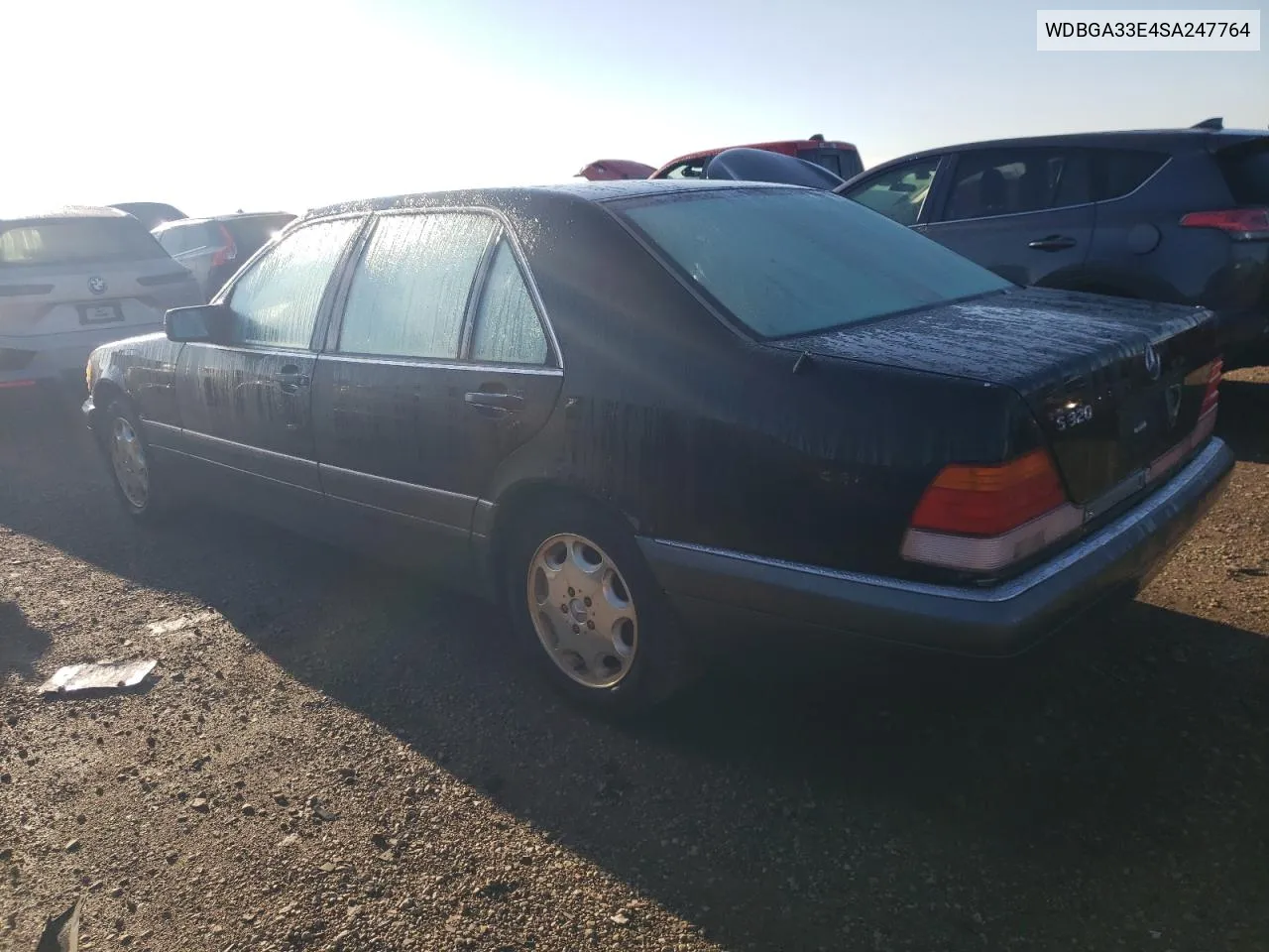 1995 Mercedes-Benz S 320 VIN: WDBGA33E4SA247764 Lot: 72717434