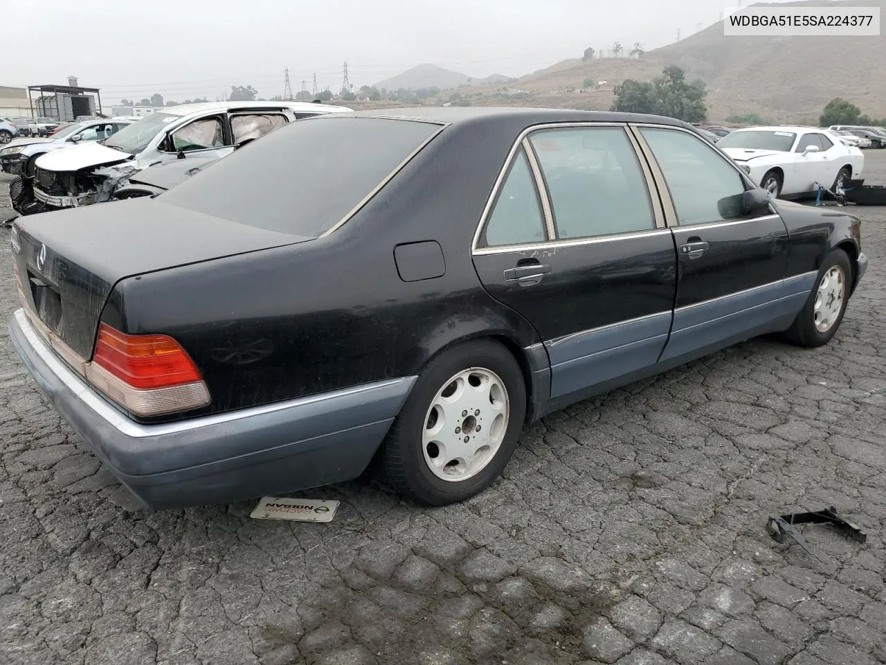 1995 Mercedes-Benz S 500 VIN: WDBGA51E5SA224377 Lot: 75064964