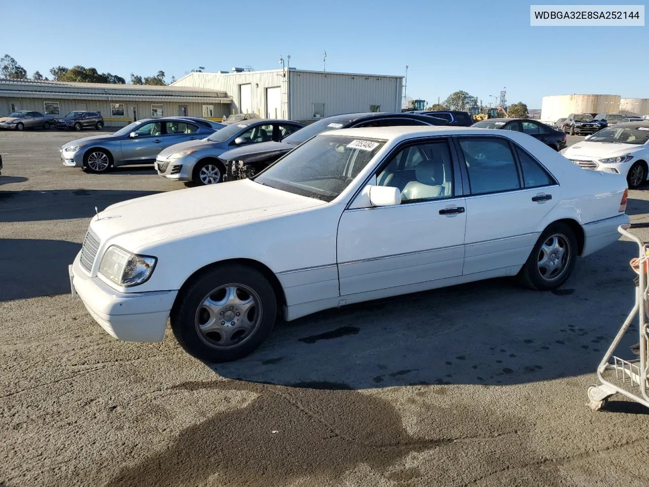 1995 Mercedes-Benz S 320W VIN: WDBGA32E8SA252144 Lot: 77053484