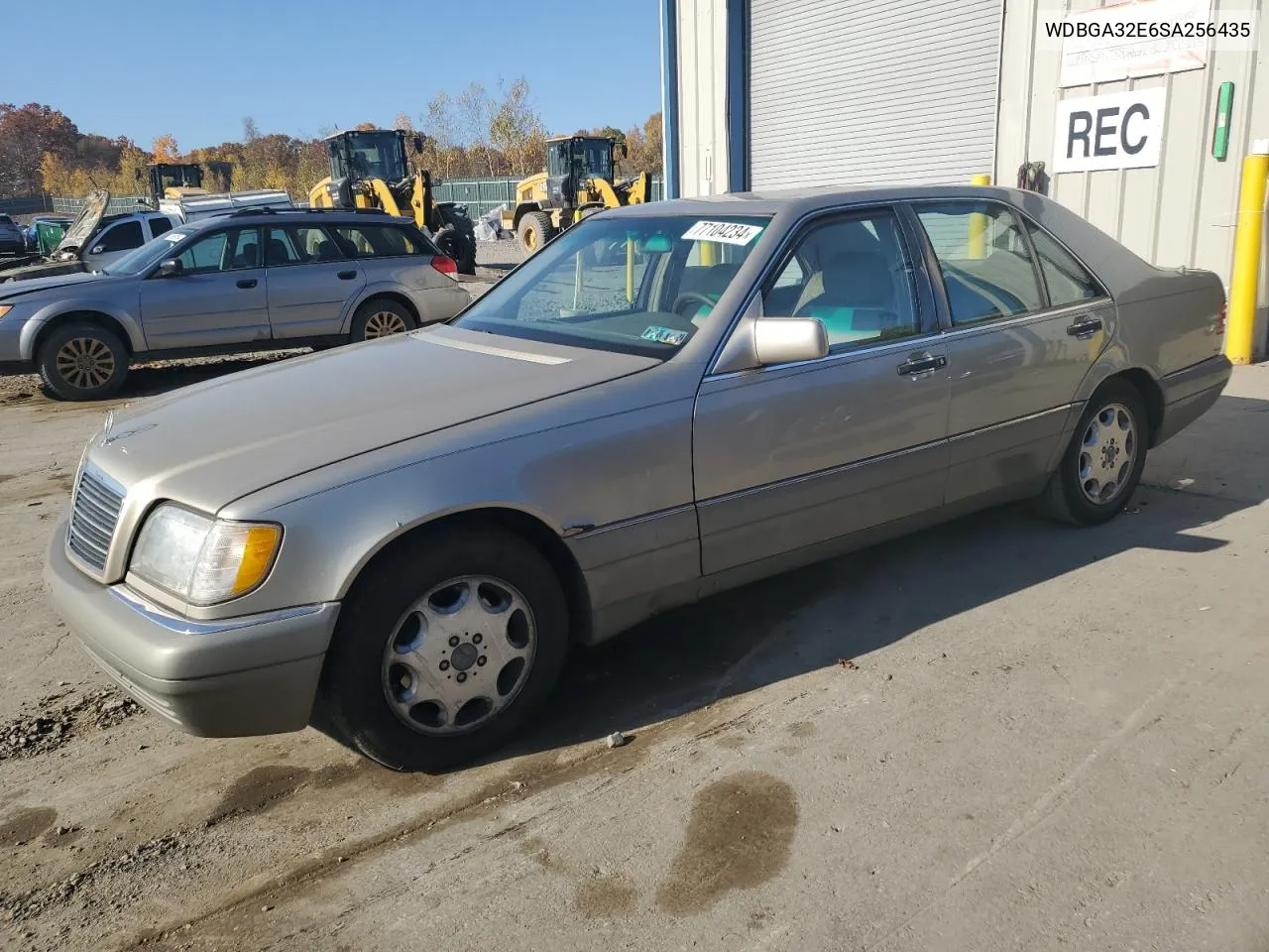 1995 Mercedes-Benz S 320W VIN: WDBGA32E6SA256435 Lot: 77104234