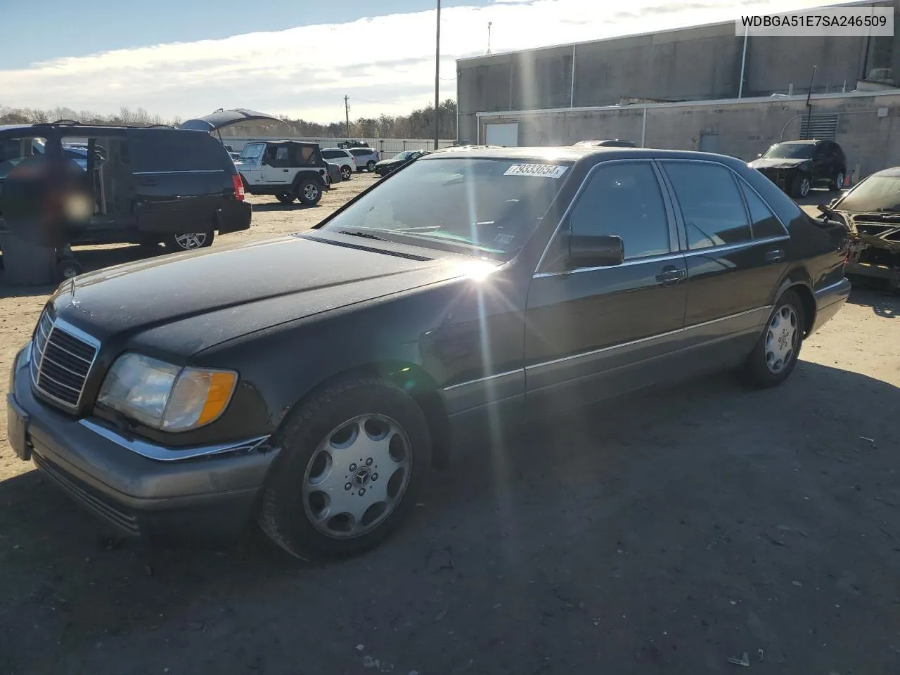 1995 Mercedes-Benz S 500 VIN: WDBGA51E7SA246509 Lot: 79333654