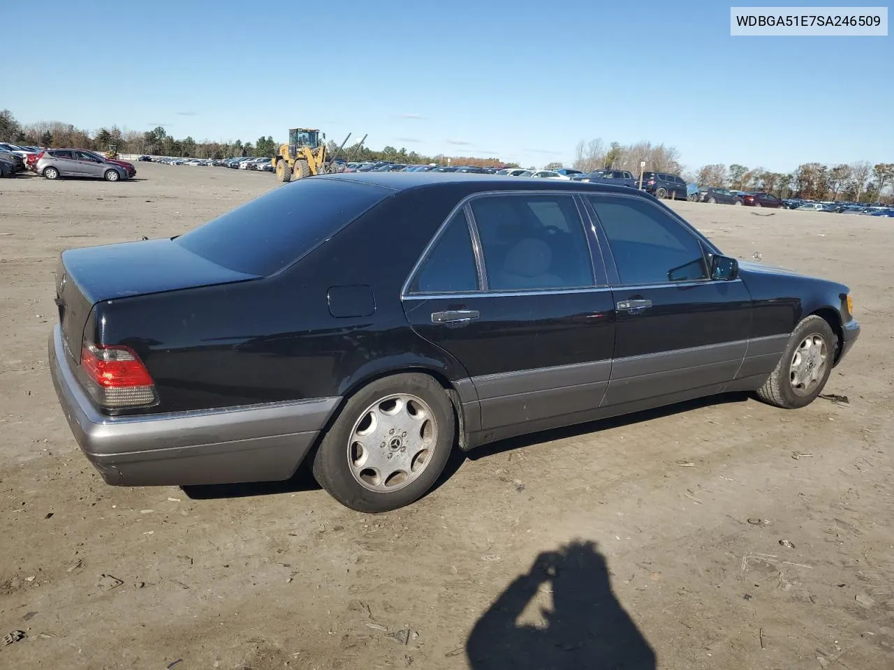 1995 Mercedes-Benz S 500 VIN: WDBGA51E7SA246509 Lot: 79333654