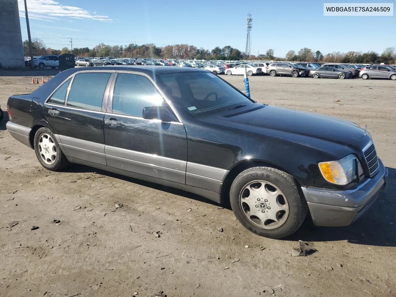 1995 Mercedes-Benz S 500 VIN: WDBGA51E7SA246509 Lot: 79333654