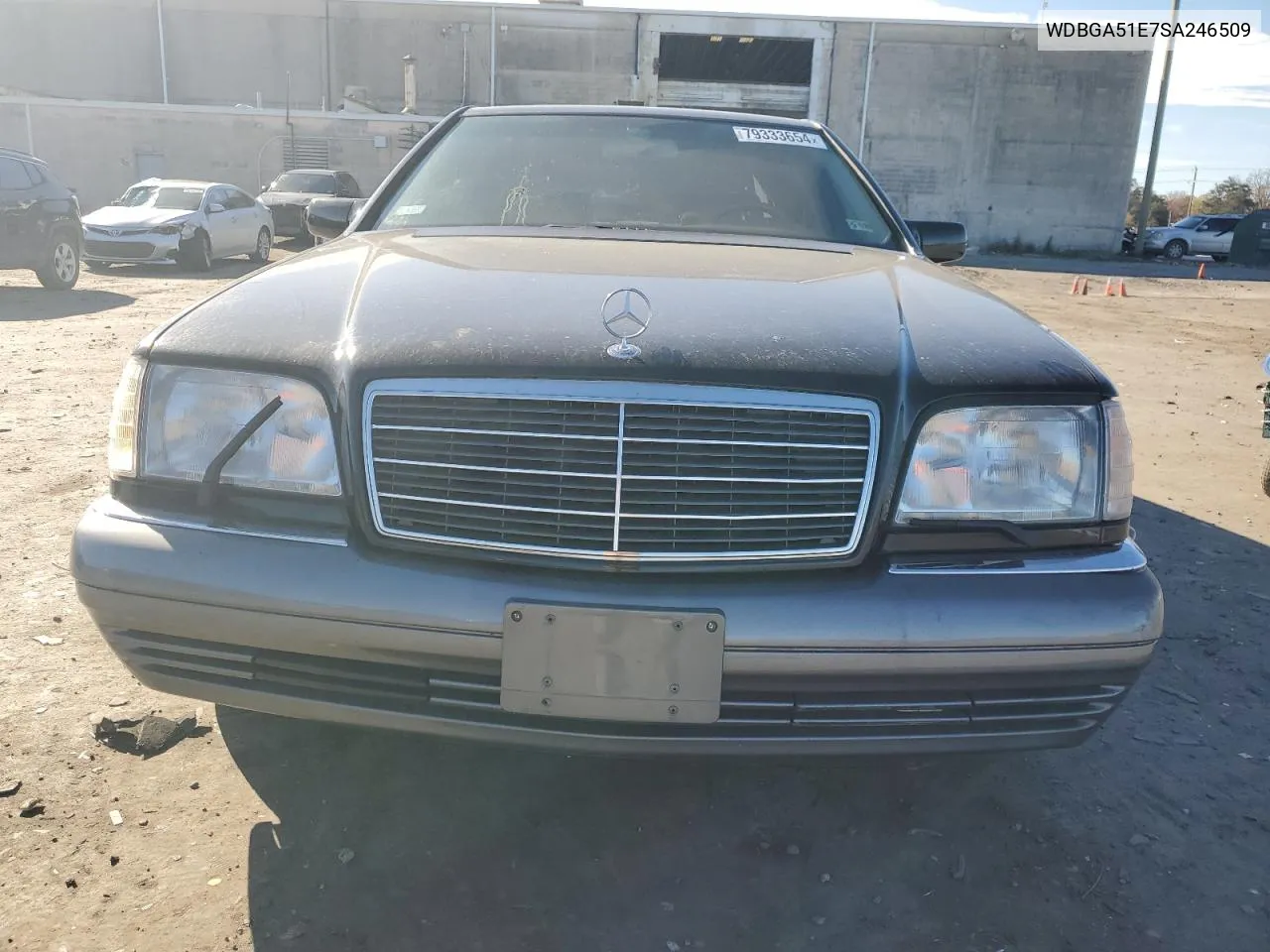 1995 Mercedes-Benz S 500 VIN: WDBGA51E7SA246509 Lot: 79333654