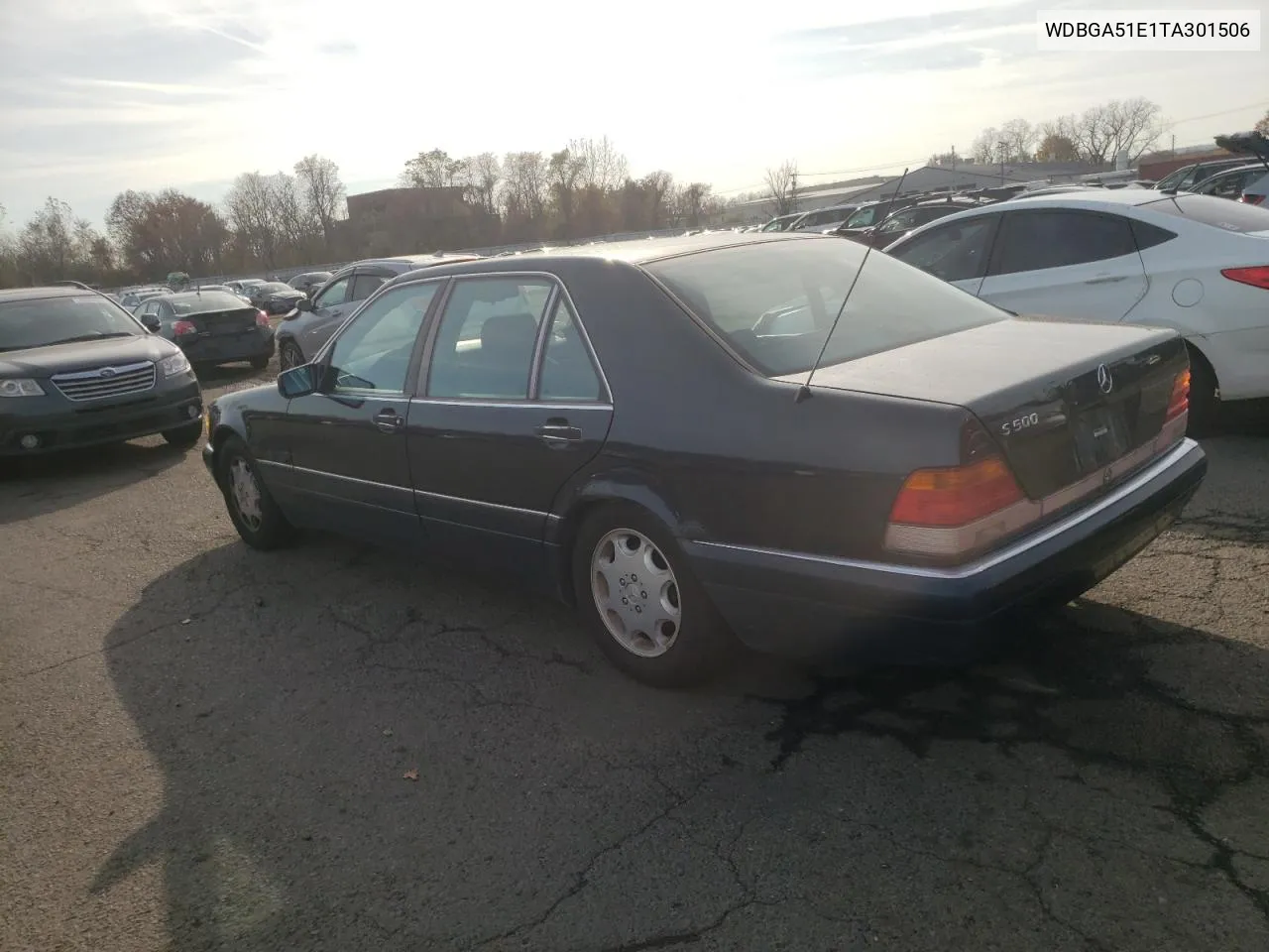 1996 Mercedes-Benz S 500 VIN: WDBGA51E1TA301506 Lot: 77976114