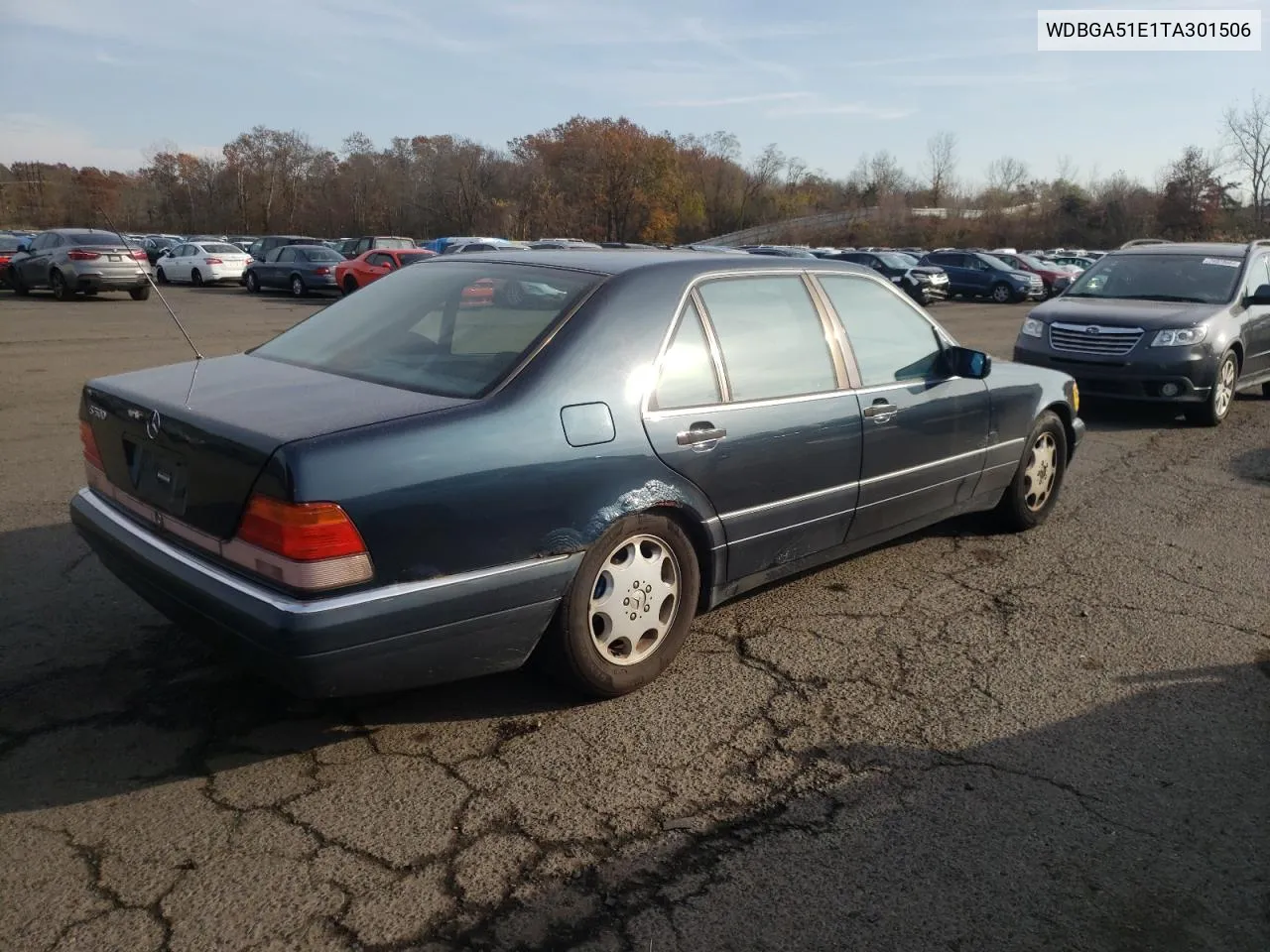 1996 Mercedes-Benz S 500 VIN: WDBGA51E1TA301506 Lot: 77976114