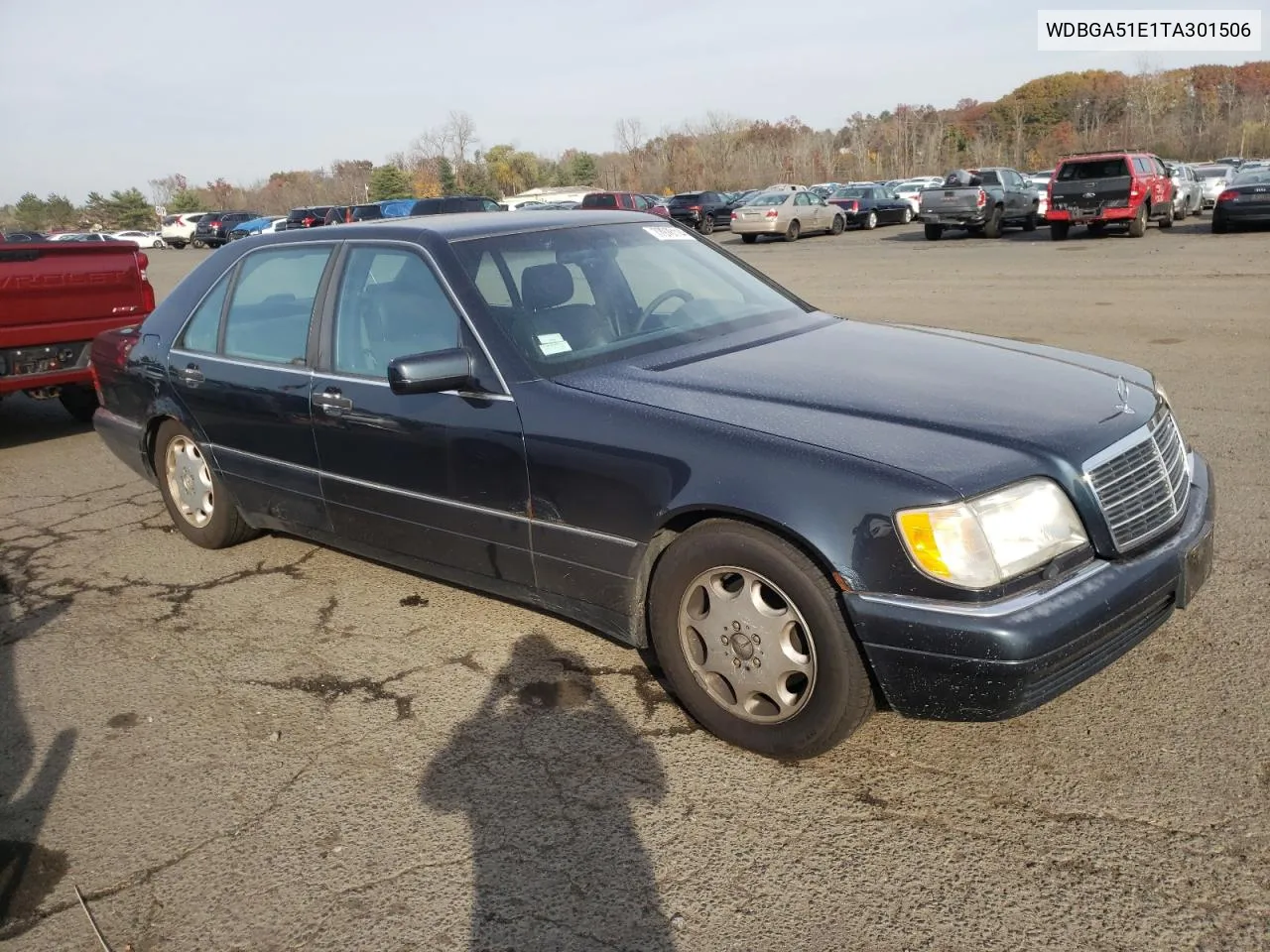 1996 Mercedes-Benz S 500 VIN: WDBGA51E1TA301506 Lot: 77976114