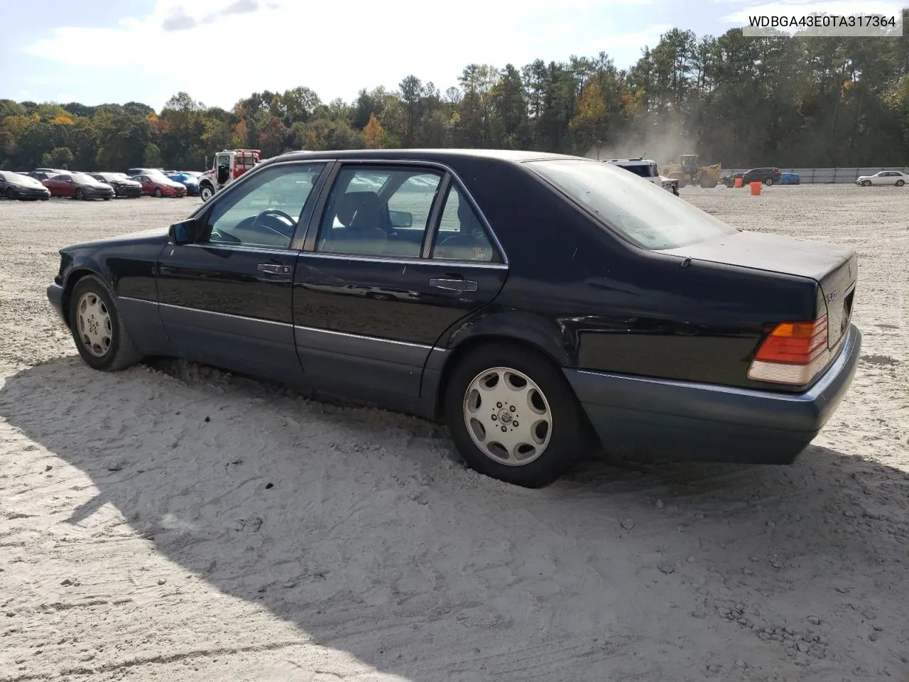 1996 Mercedes-Benz S 420 VIN: WDBGA43E0TA317364 Lot: 78539324