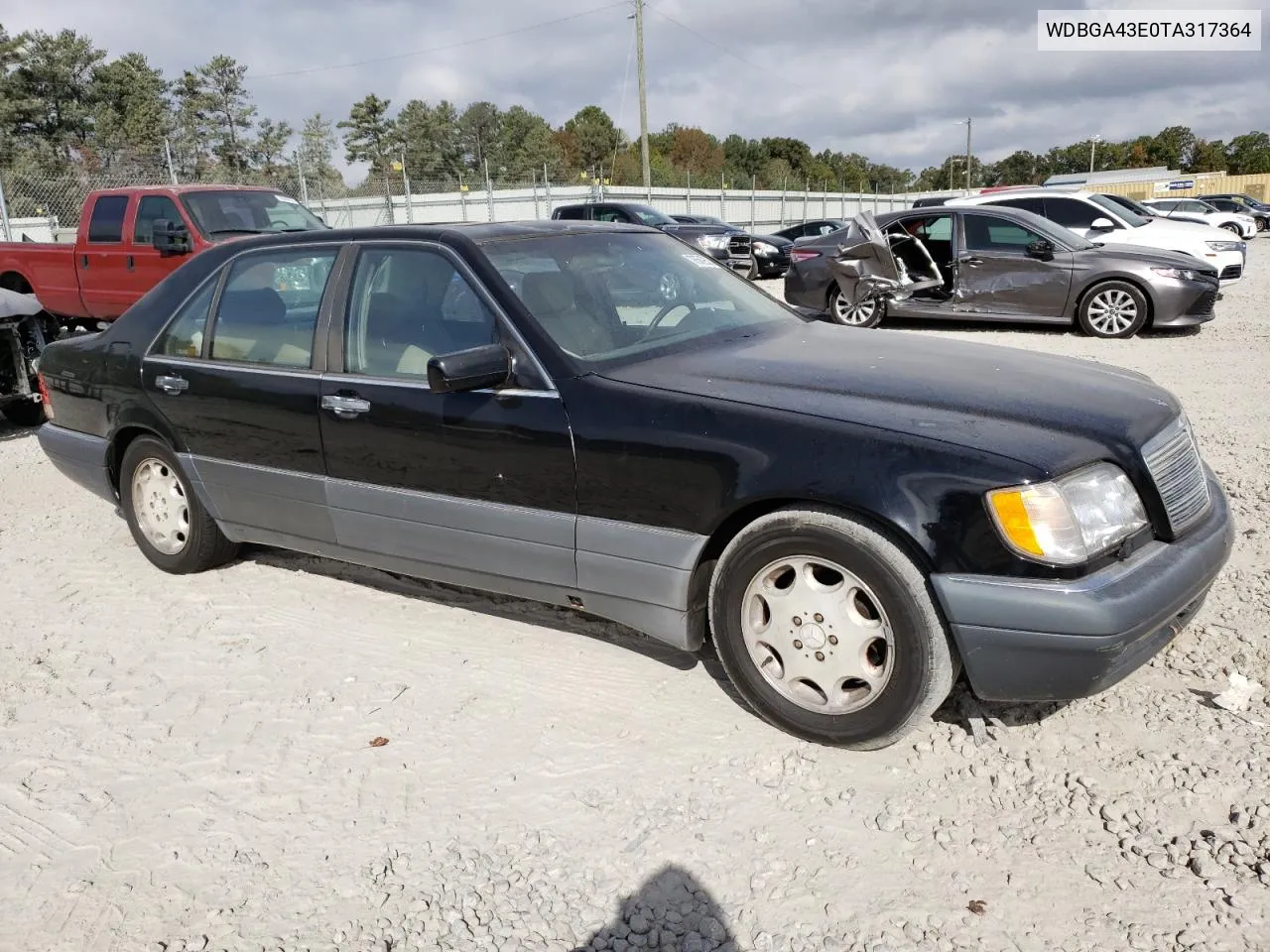 1996 Mercedes-Benz S 420 VIN: WDBGA43E0TA317364 Lot: 78539324