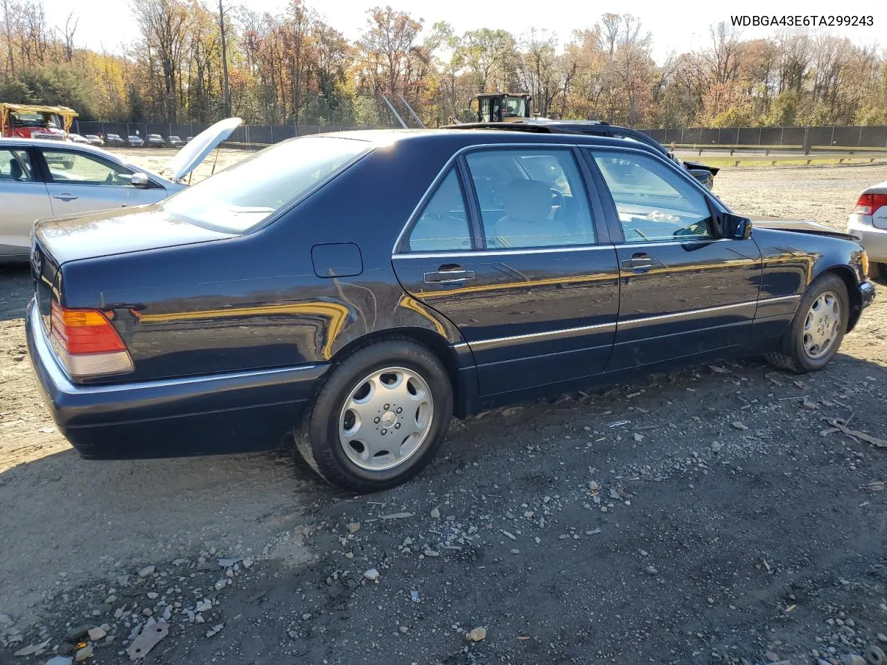 1996 Mercedes-Benz S 420 VIN: WDBGA43E6TA299243 Lot: 79664294