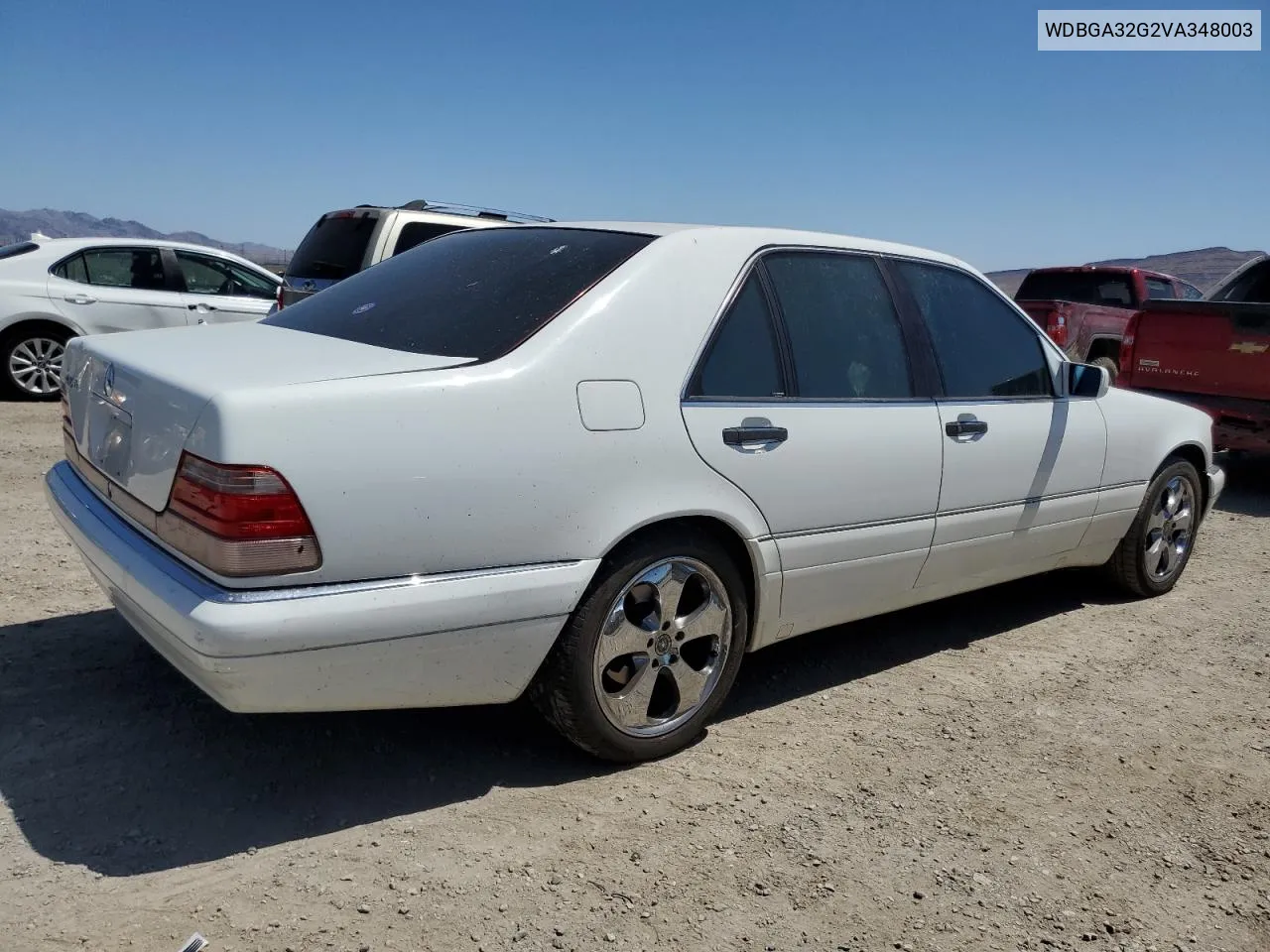 1997 Mercedes-Benz S 320W VIN: WDBGA32G2VA348003 Lot: 64472134