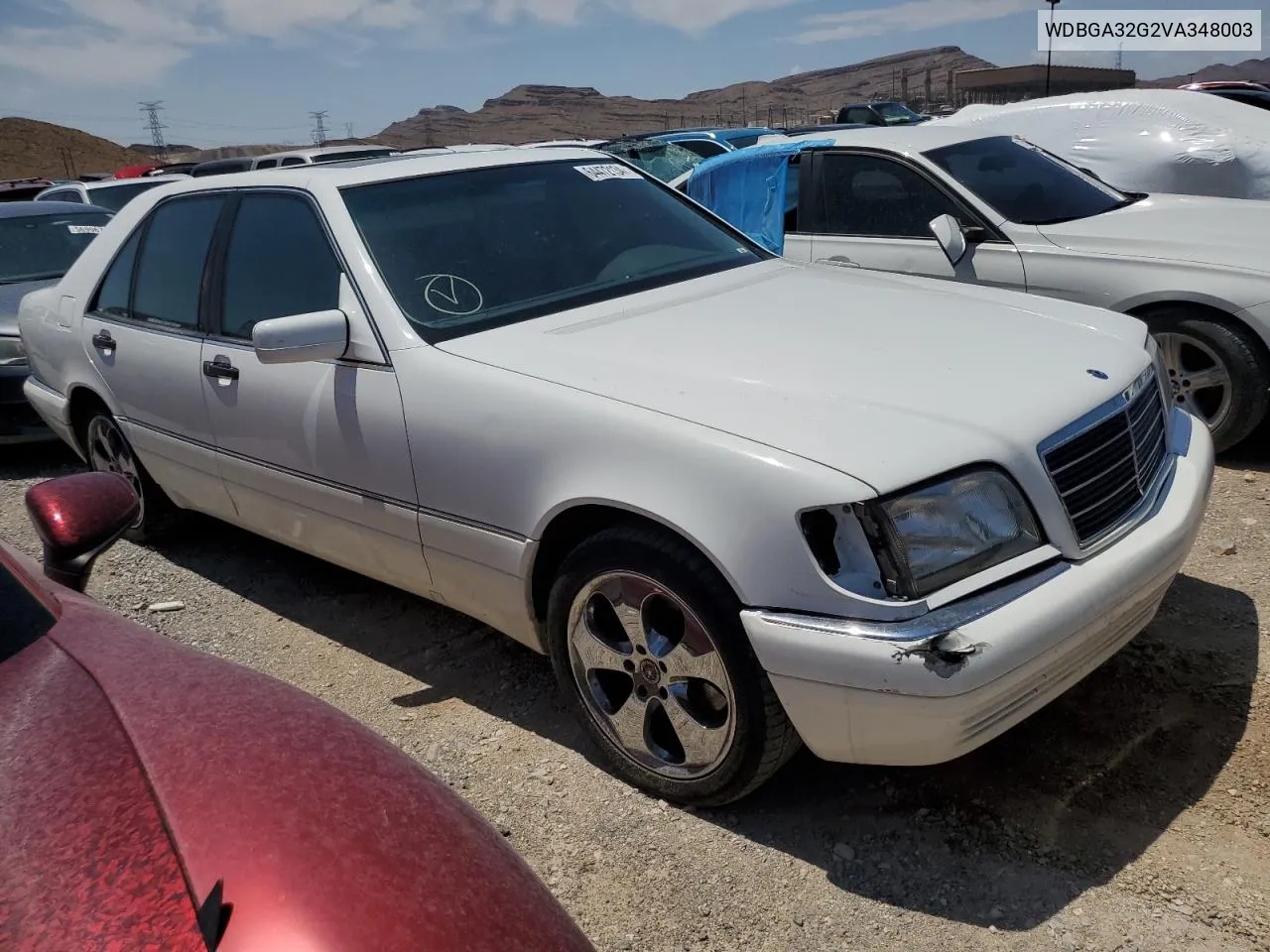 1997 Mercedes-Benz S 320W VIN: WDBGA32G2VA348003 Lot: 64472134