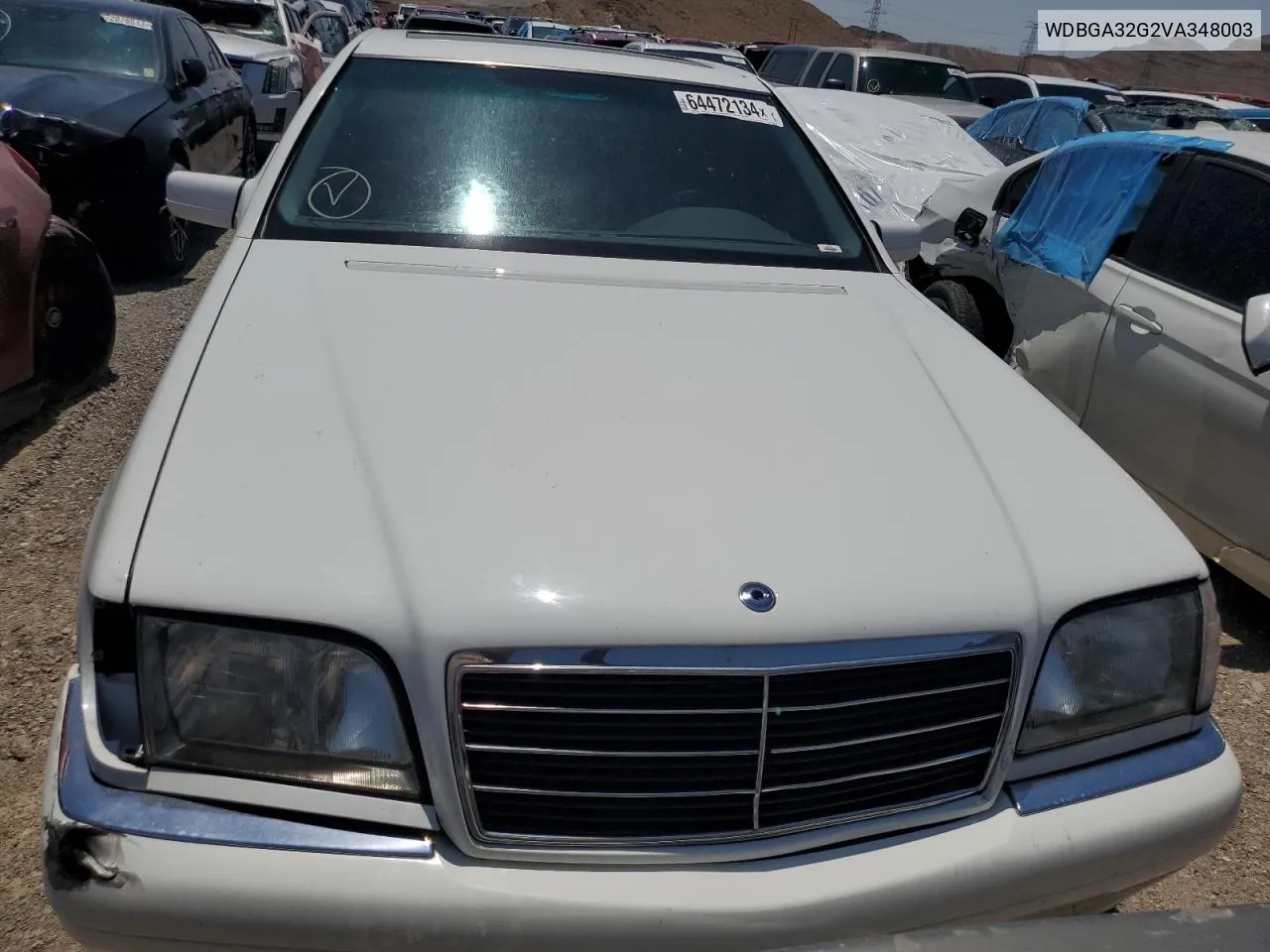 1997 Mercedes-Benz S 320W VIN: WDBGA32G2VA348003 Lot: 64472134