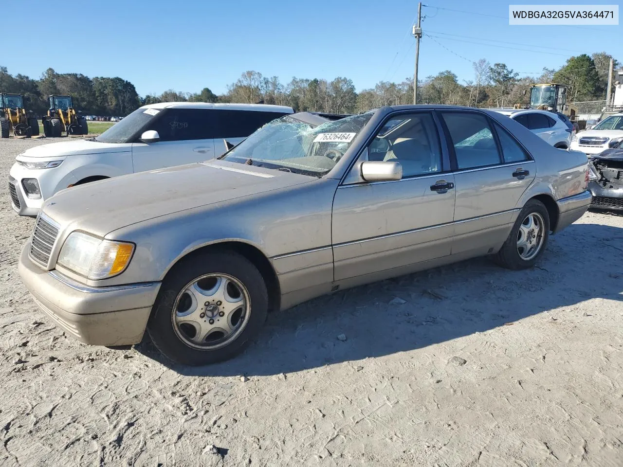 1997 Mercedes-Benz S 320W VIN: WDBGA32G5VA364471 Lot: 76326464