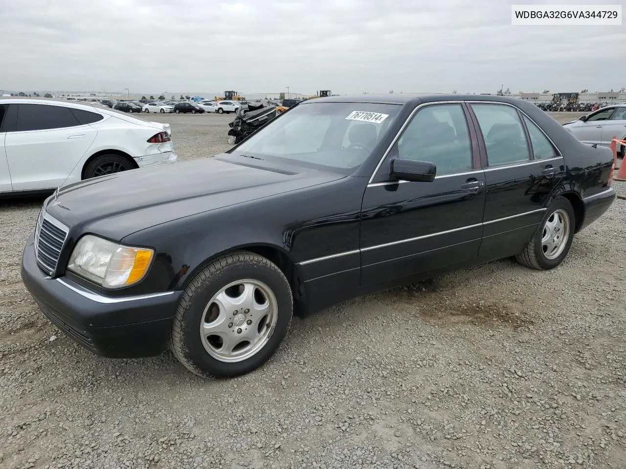 1997 Mercedes-Benz S 320W VIN: WDBGA32G6VA344729 Lot: 76770514