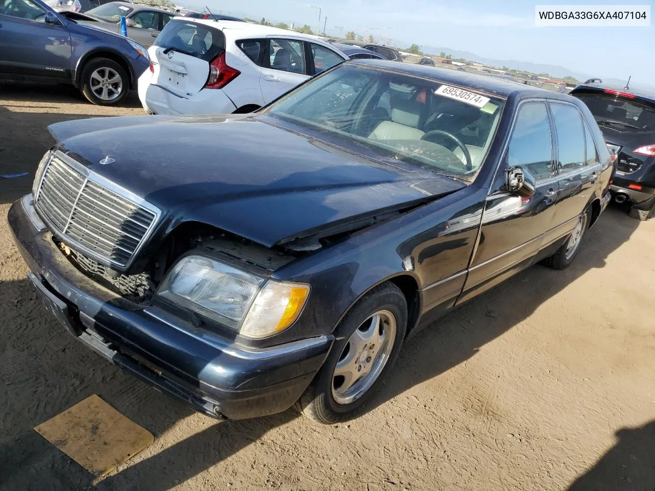 1999 Mercedes-Benz S 320 VIN: WDBGA33G6XA407104 Lot: 69530574