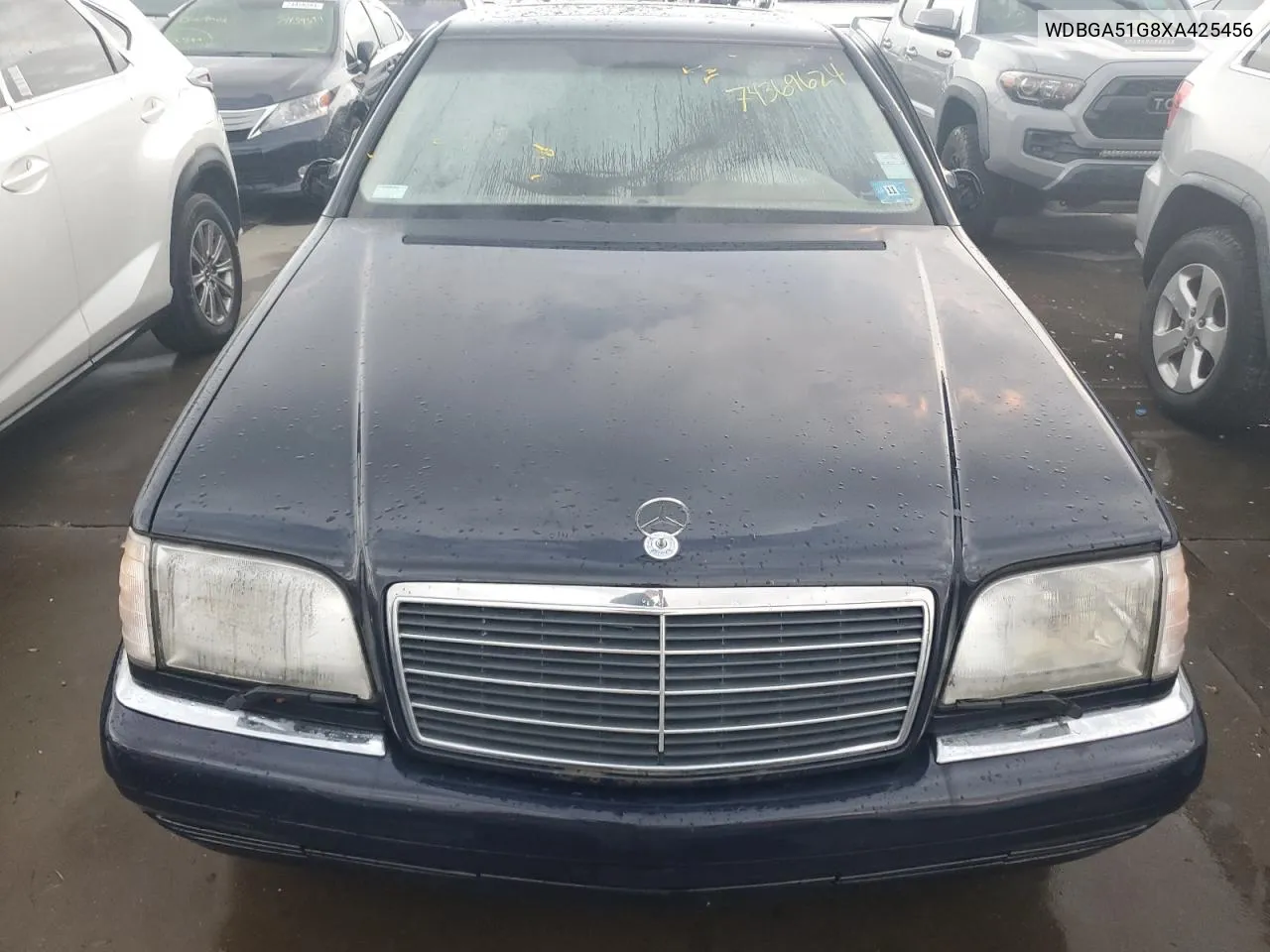 1999 Mercedes-Benz S 500 VIN: WDBGA51G8XA425456 Lot: 74369624