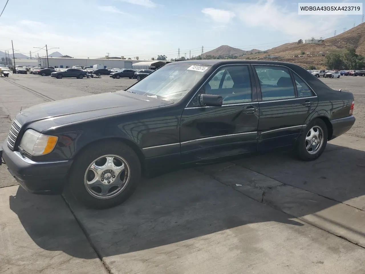 1999 Mercedes-Benz S 420 VIN: WDBGA43G5XA423719 Lot: 74510574