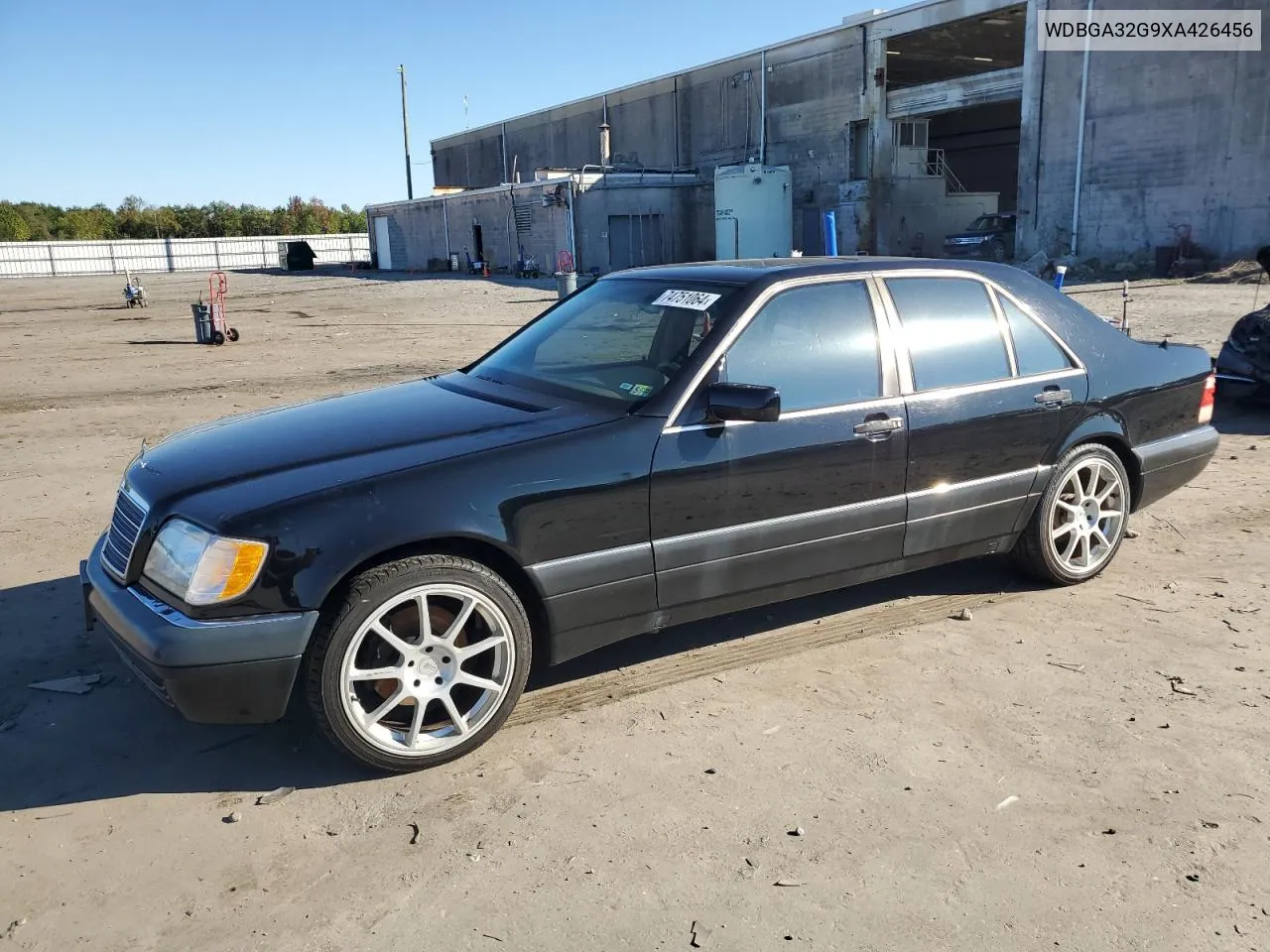 1999 Mercedes-Benz S 320W VIN: WDBGA32G9XA426456 Lot: 74751064