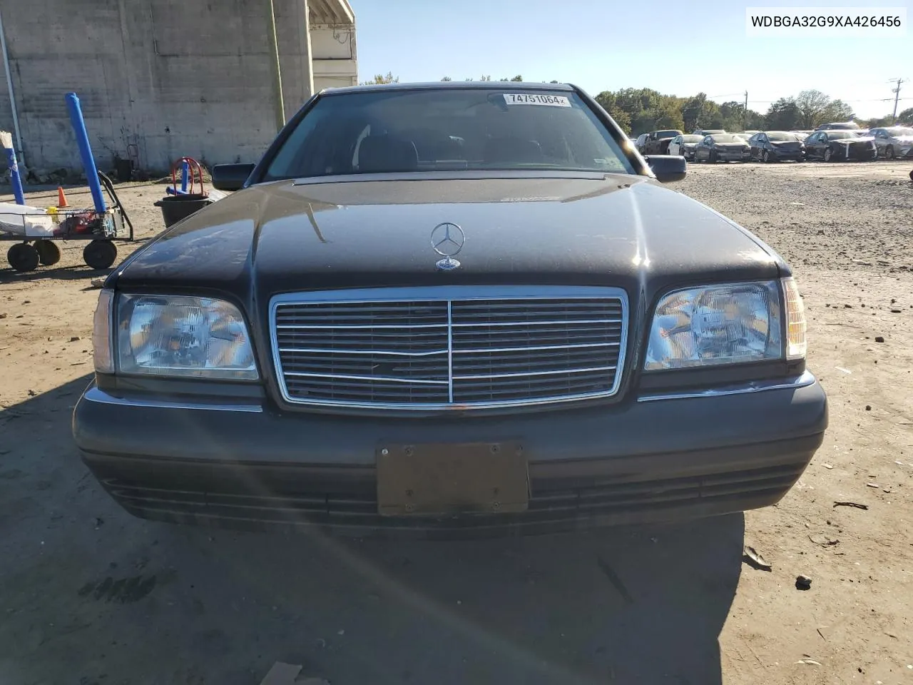 1999 Mercedes-Benz S 320W VIN: WDBGA32G9XA426456 Lot: 74751064