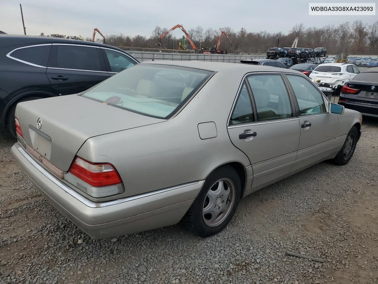 1999 Mercedes-Benz S 320 VIN: WDBGA33G8XA423093 Lot: 80673894