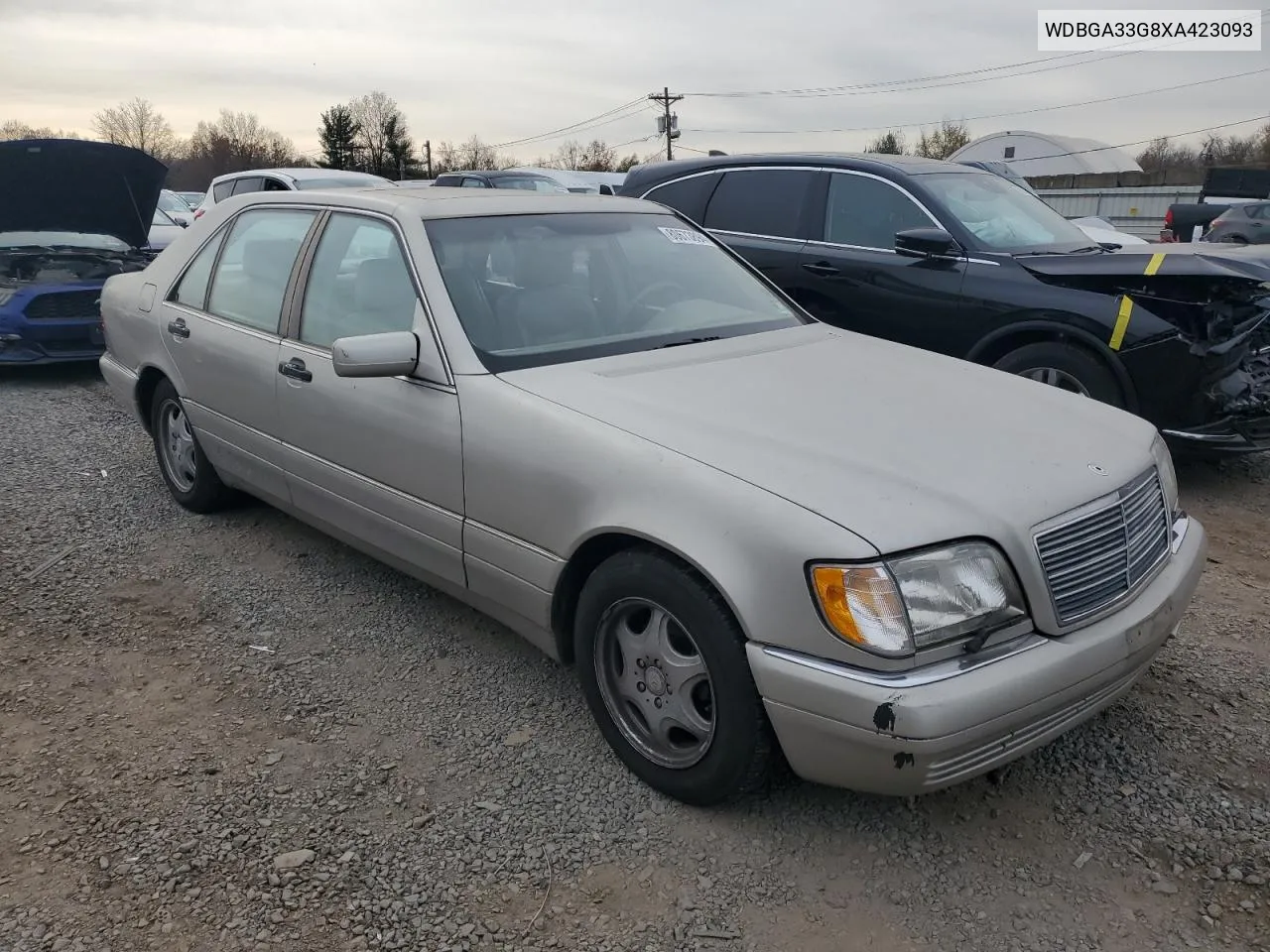 1999 Mercedes-Benz S 320 VIN: WDBGA33G8XA423093 Lot: 80673894