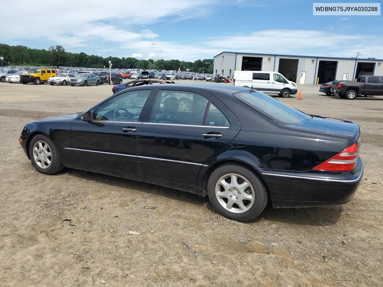 2000 Mercedes-Benz S 500 VIN: WDBNG75J9YA030288 Lot: 60224774