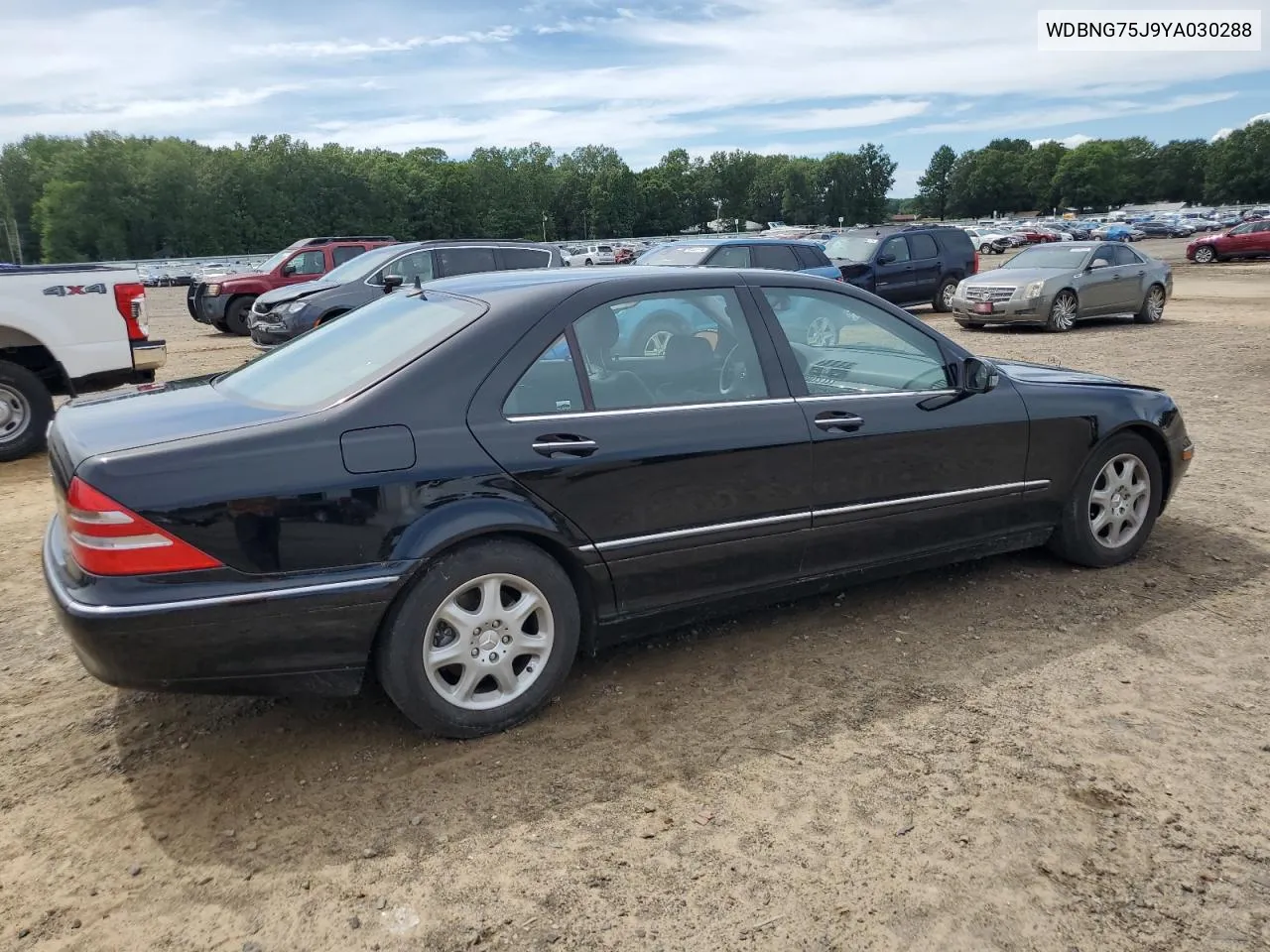 2000 Mercedes-Benz S 500 VIN: WDBNG75J9YA030288 Lot: 60224774