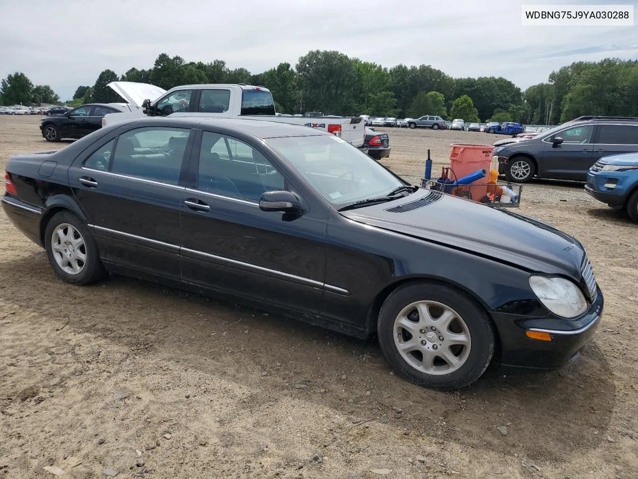 2000 Mercedes-Benz S 500 VIN: WDBNG75J9YA030288 Lot: 60224774