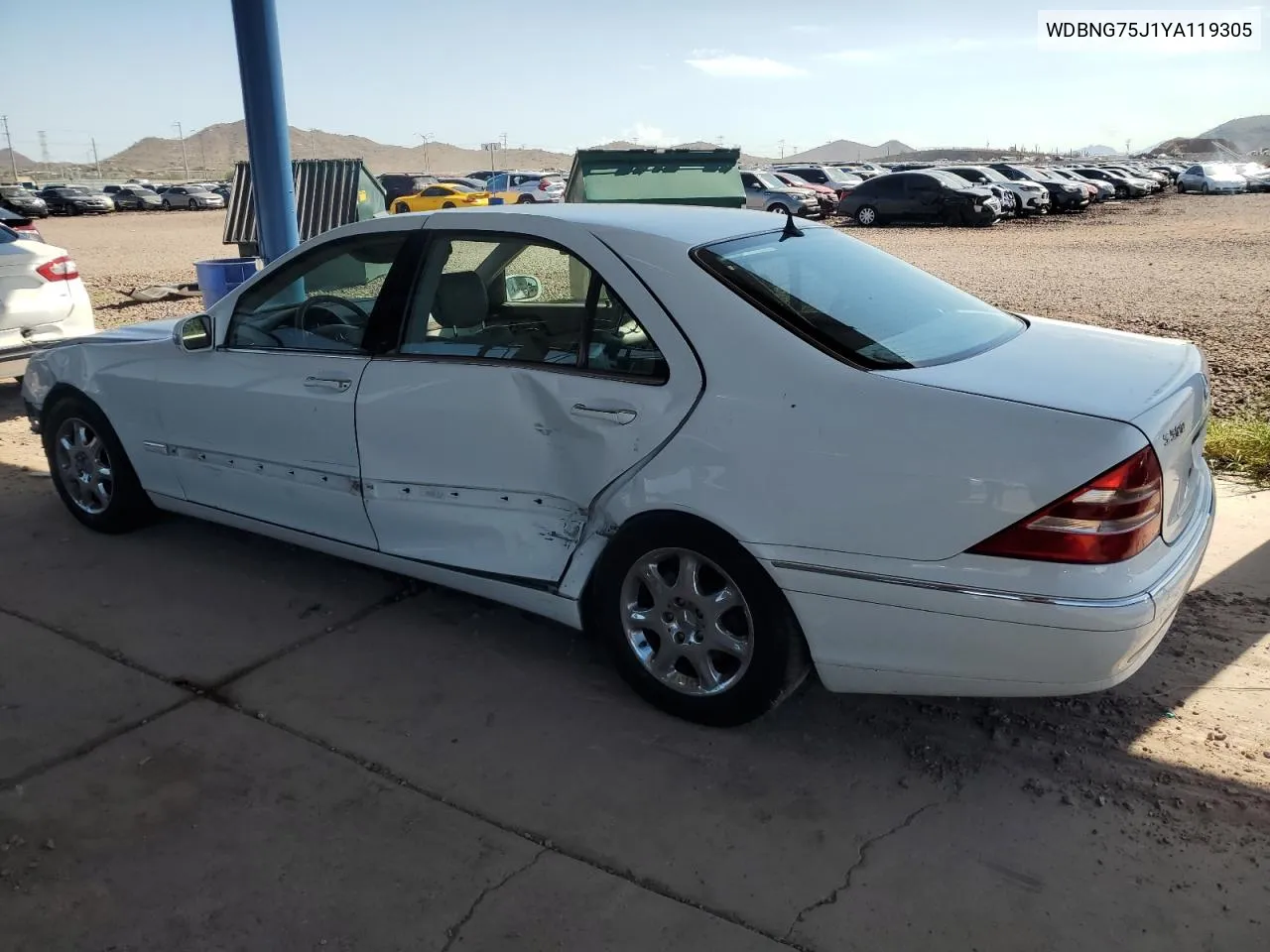 2000 Mercedes-Benz S 500 VIN: WDBNG75J1YA119305 Lot: 67540004