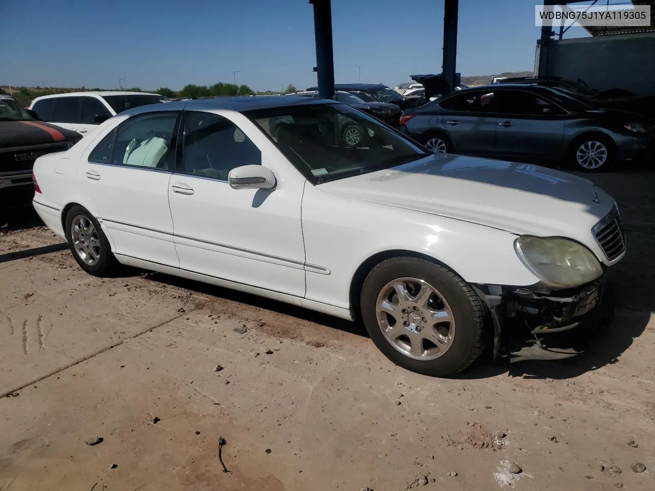 2000 Mercedes-Benz S 500 VIN: WDBNG75J1YA119305 Lot: 67540004