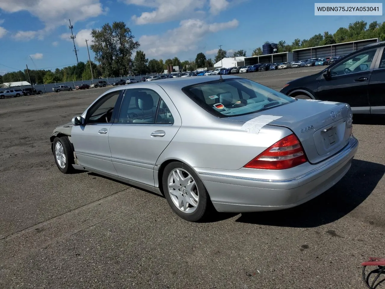 2000 Mercedes-Benz S 500 VIN: WDBNG75J2YA053041 Lot: 73248344