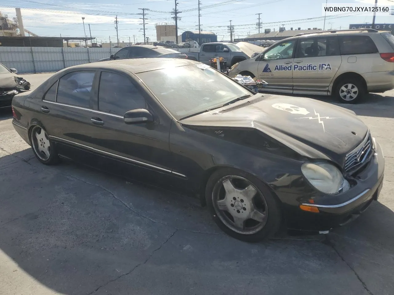 2000 Mercedes-Benz S 430 VIN: WDBNG70JXYA125160 Lot: 78732814