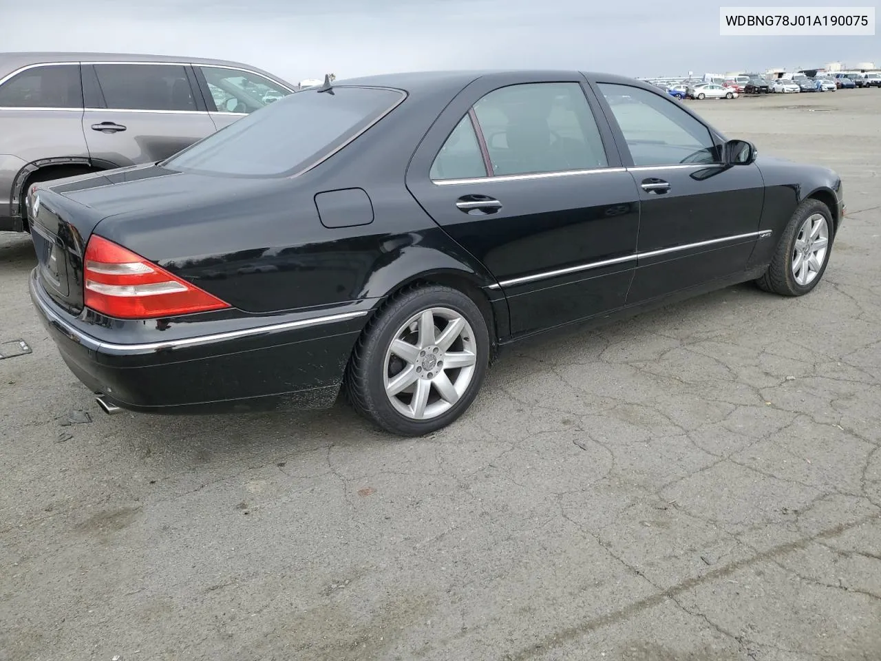 2001 Mercedes-Benz S 600 VIN: WDBNG78J01A190075 Lot: 80947634