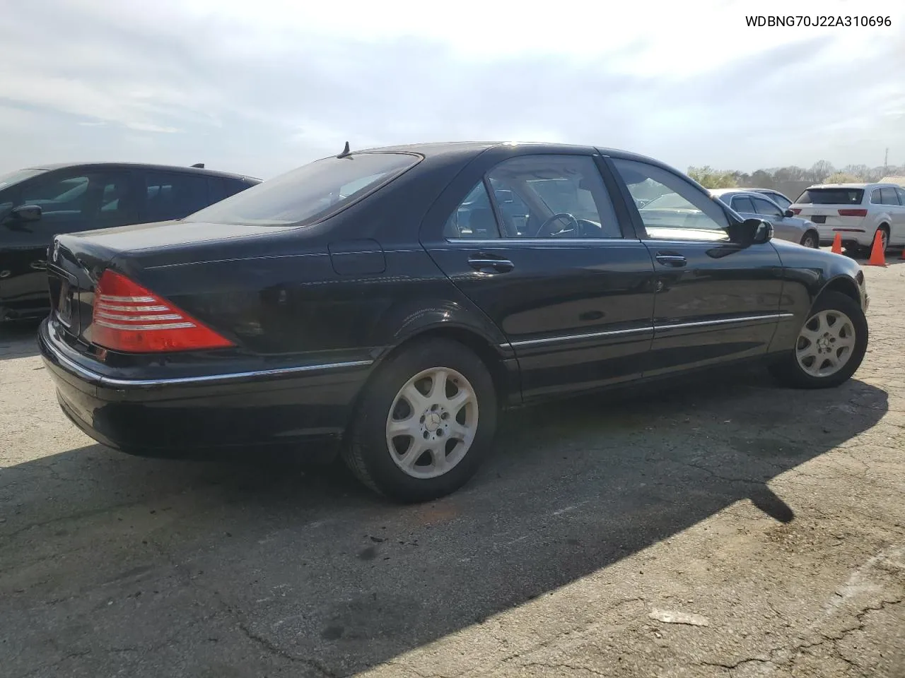 2002 Mercedes-Benz S 430 VIN: WDBNG70J22A310696 Lot: 45206844