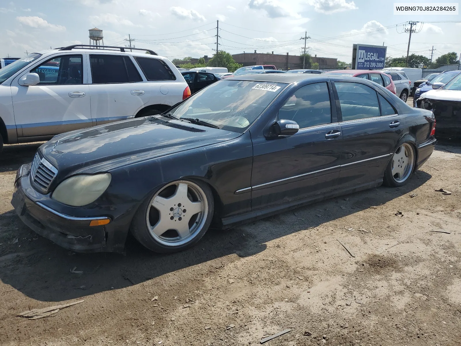 2002 Mercedes-Benz S 430 VIN: WDBNG70J82A284265 Lot: 62309714