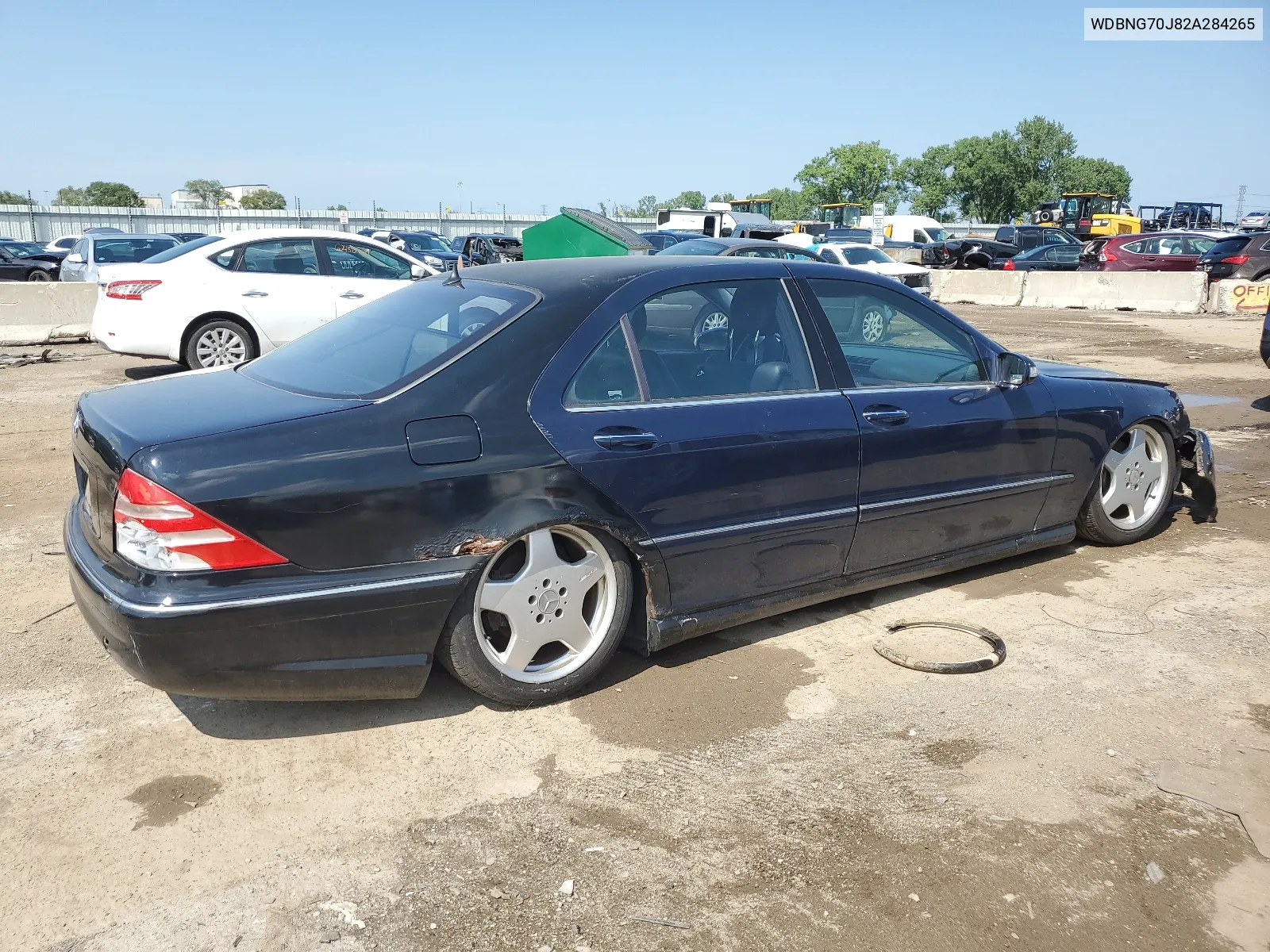 2002 Mercedes-Benz S 430 VIN: WDBNG70J82A284265 Lot: 62309714