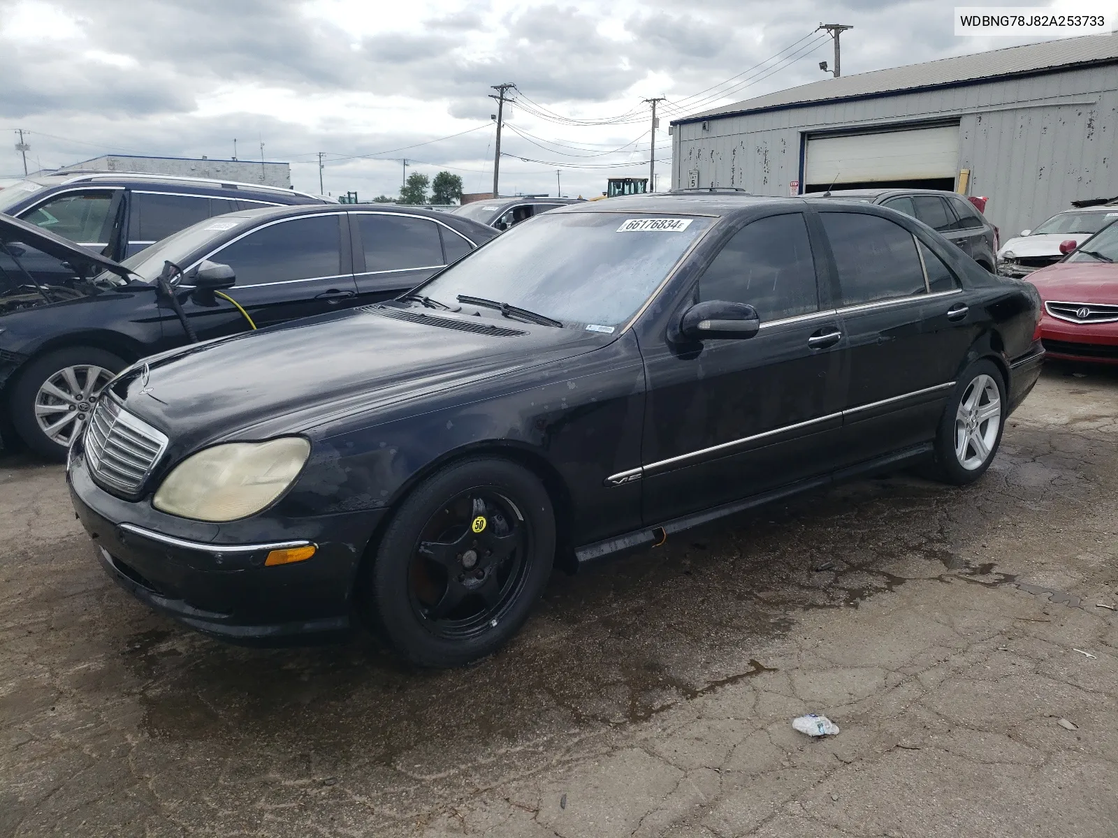 2002 Mercedes-Benz S 600 VIN: WDBNG78J82A253733 Lot: 66176834