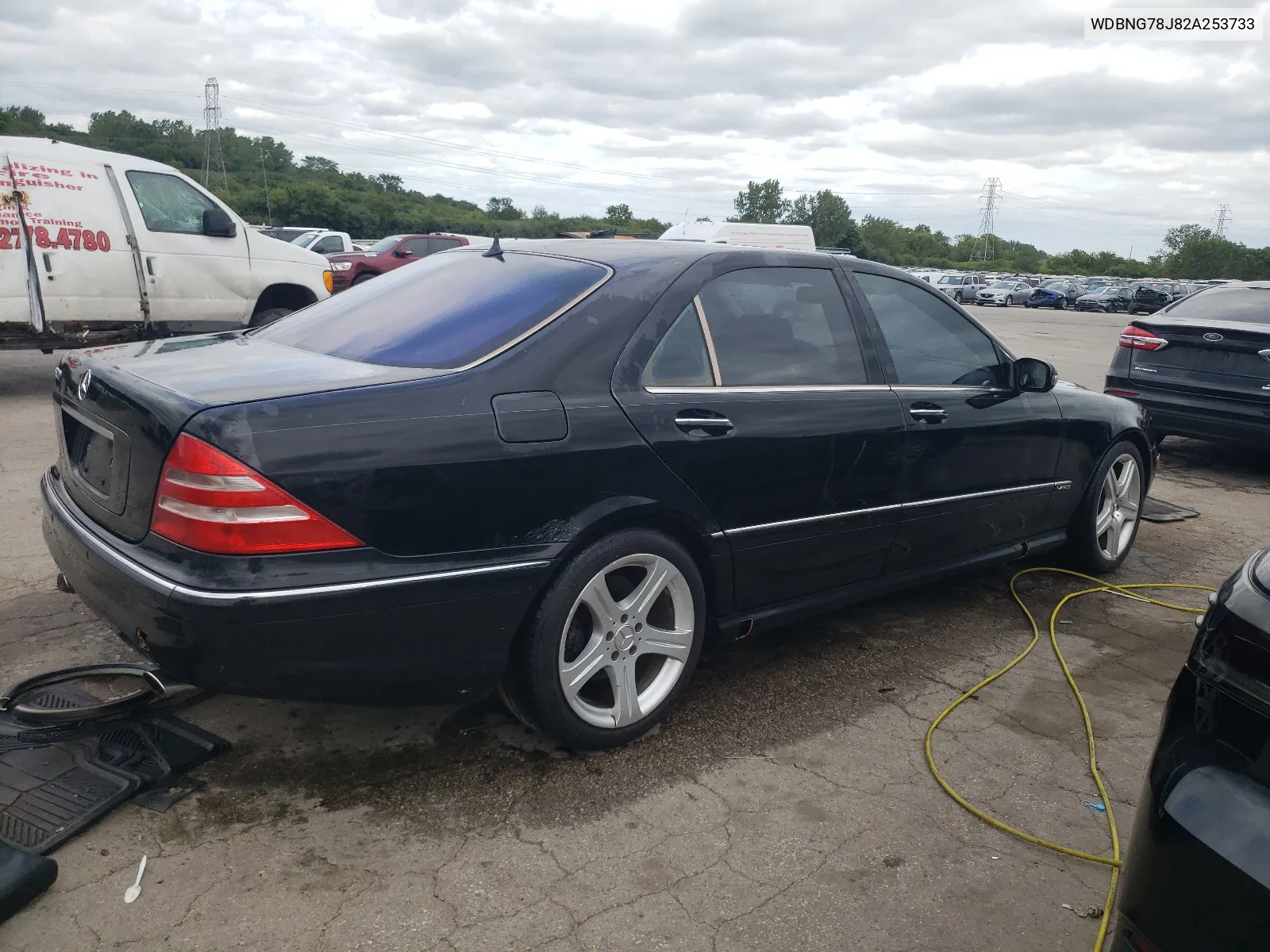 2002 Mercedes-Benz S 600 VIN: WDBNG78J82A253733 Lot: 66176834