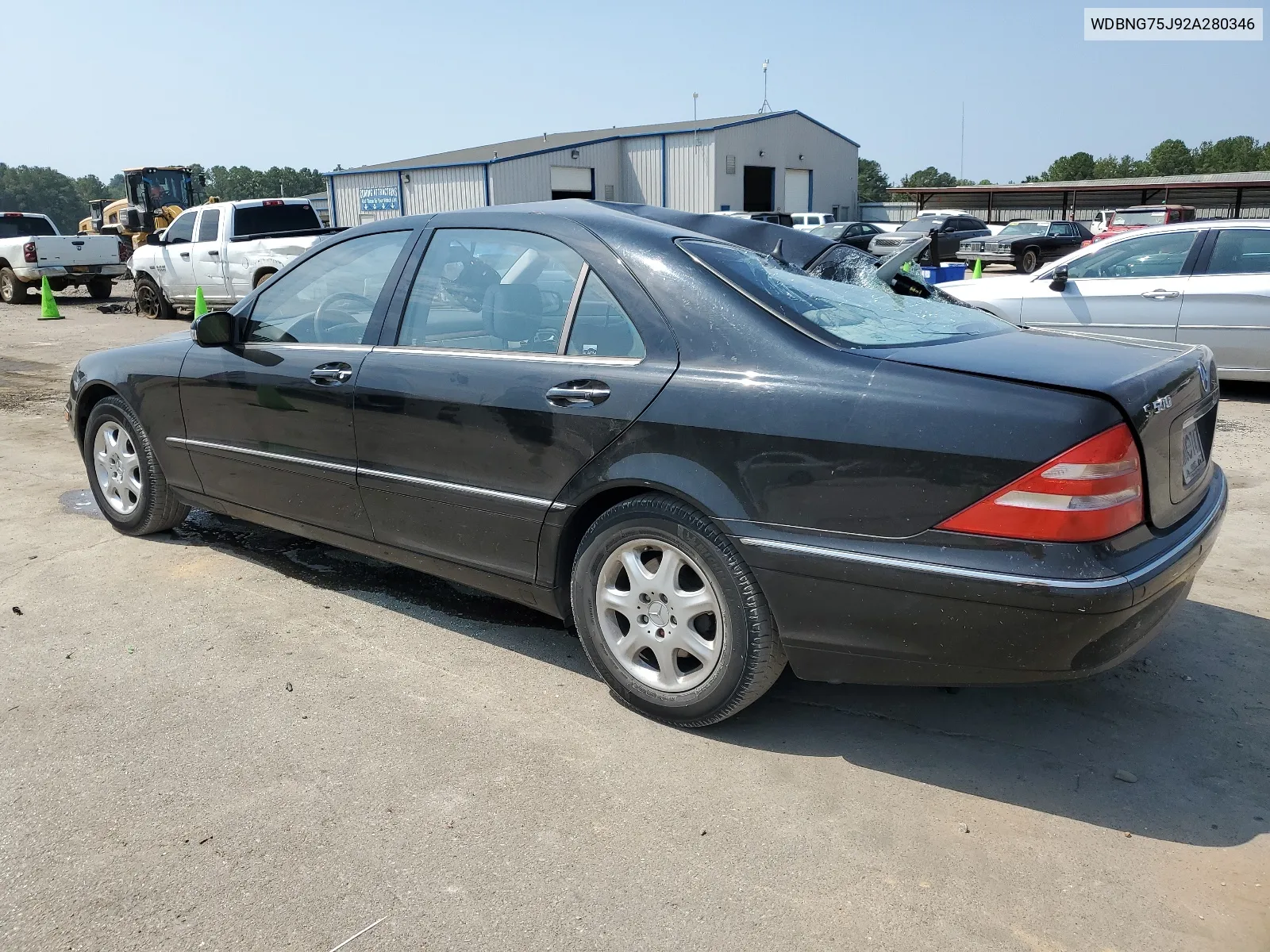 2002 Mercedes-Benz S 500 VIN: WDBNG75J92A280346 Lot: 66749114