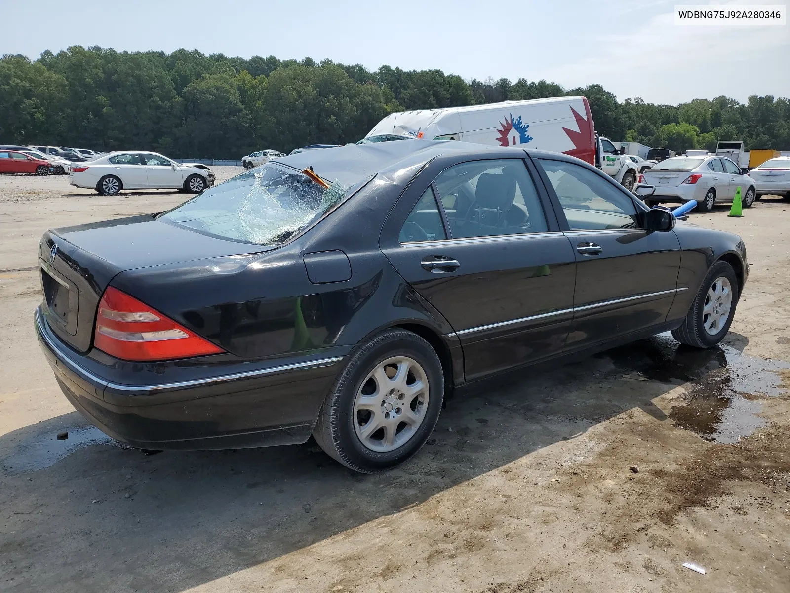 2002 Mercedes-Benz S 500 VIN: WDBNG75J92A280346 Lot: 66749114